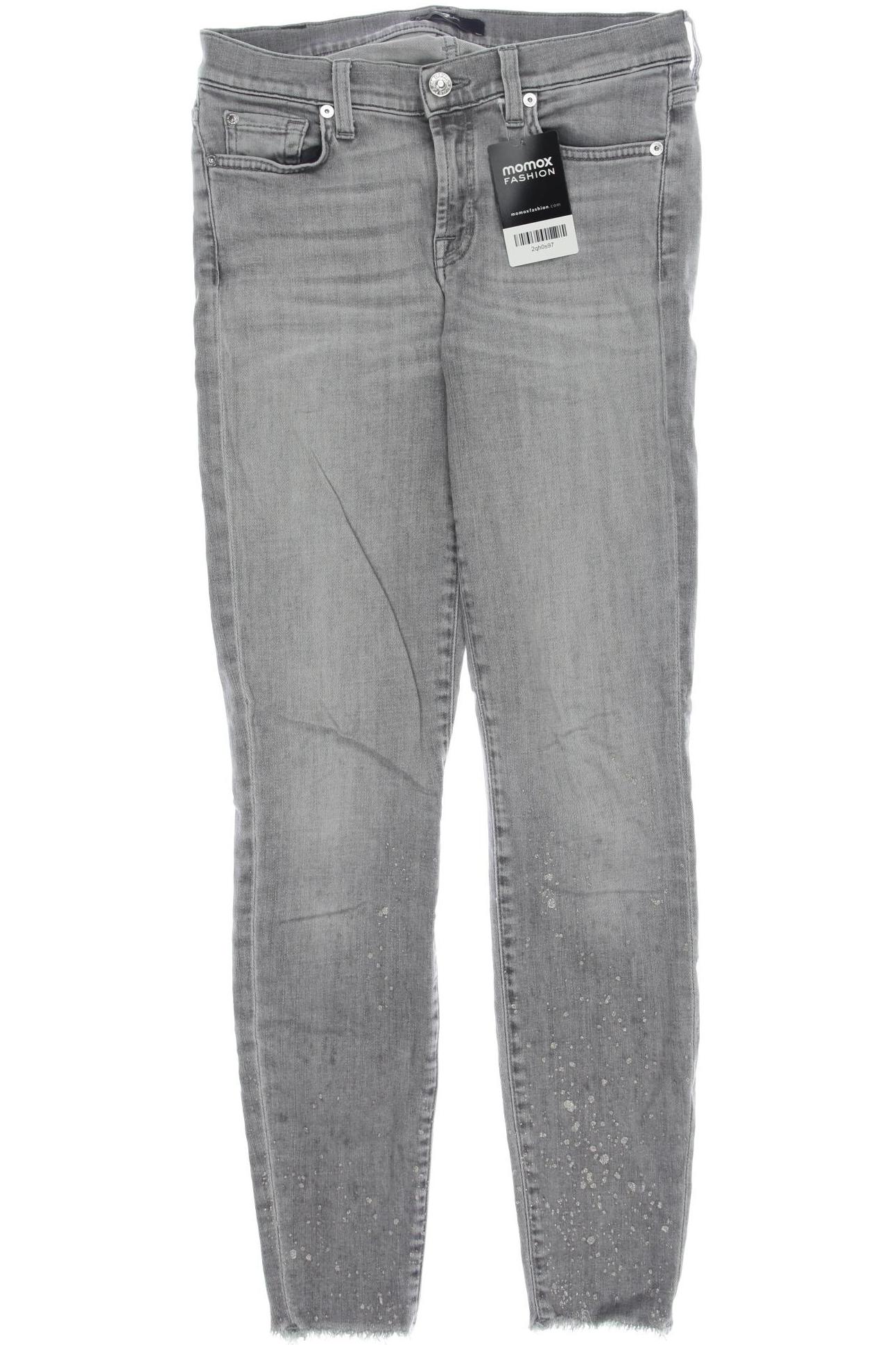 

7 for all mankind Damen Jeans, grau, Gr. 27
