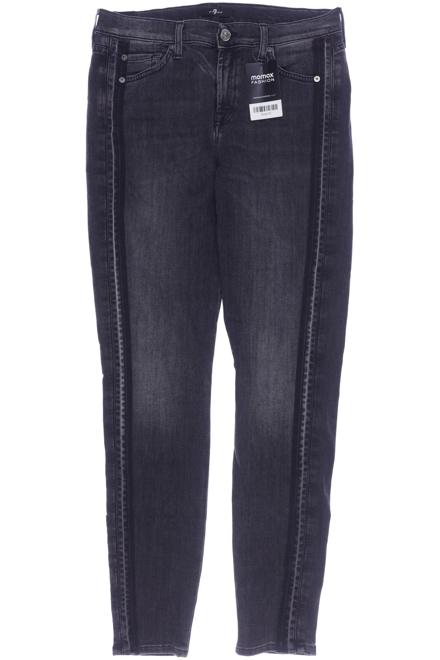 

7 for all mankind Damen Jeans, schwarz, Gr. 31