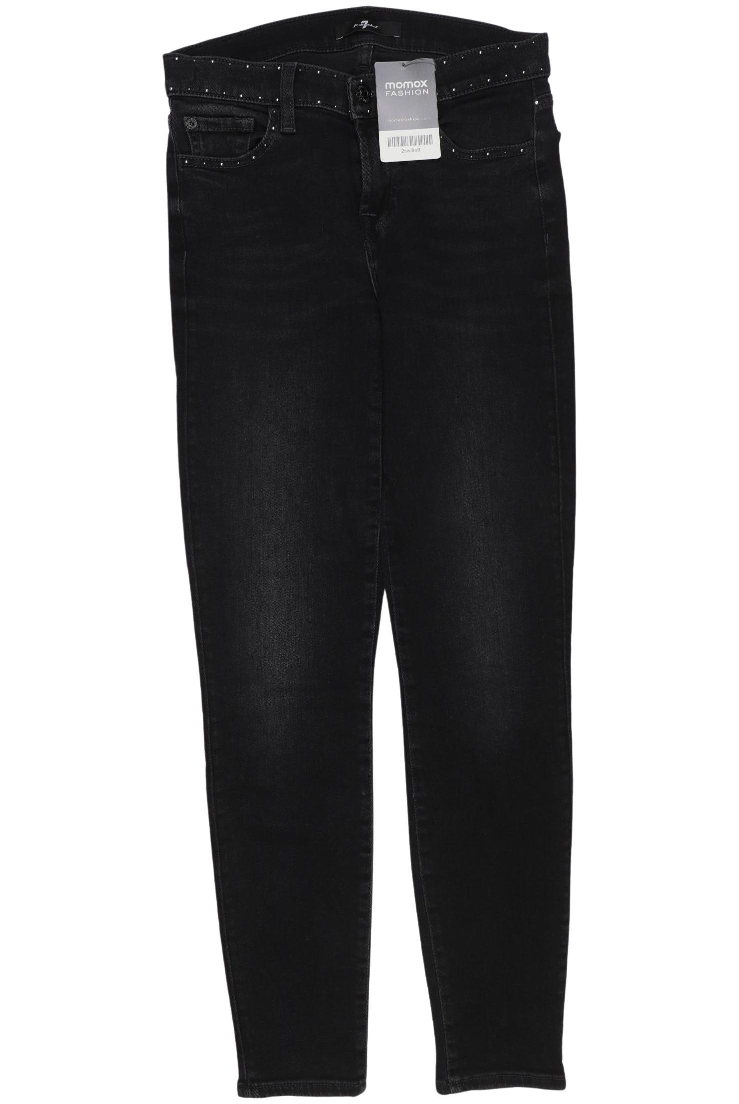 

7 for all mankind Damen Jeans, schwarz, Gr. 26