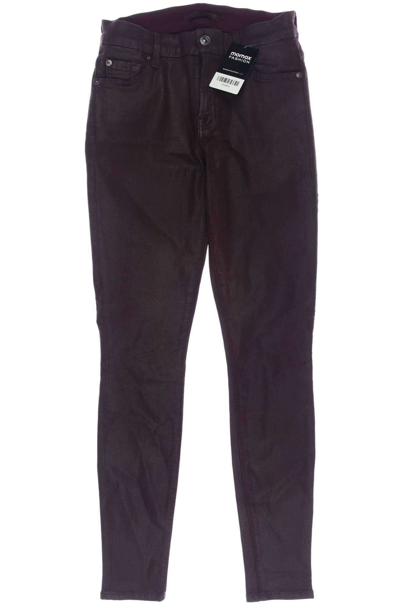 

7 for all mankind Damen Jeans, bordeaux, Gr. 27