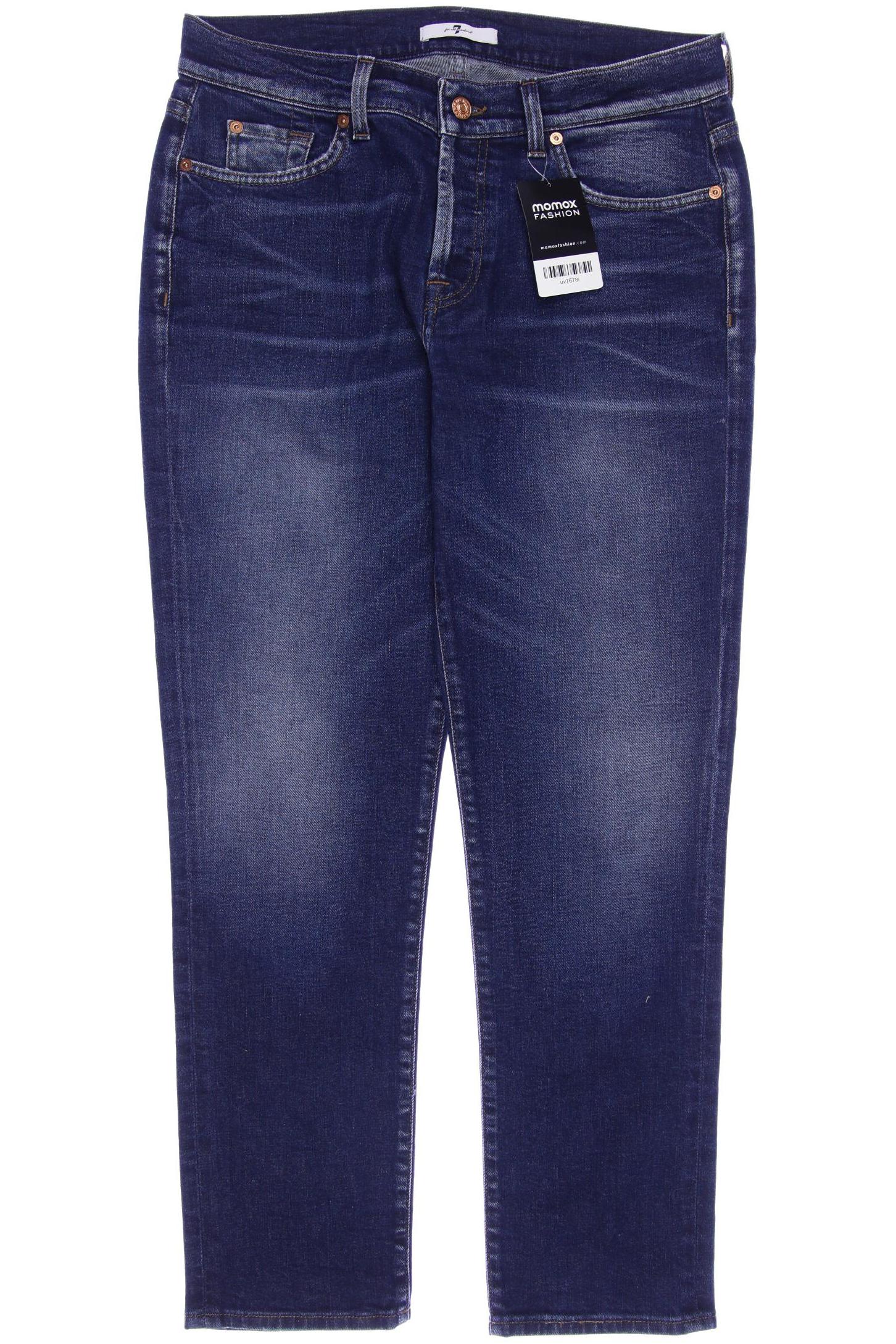 

7 for all mankind Damen Jeans, marineblau