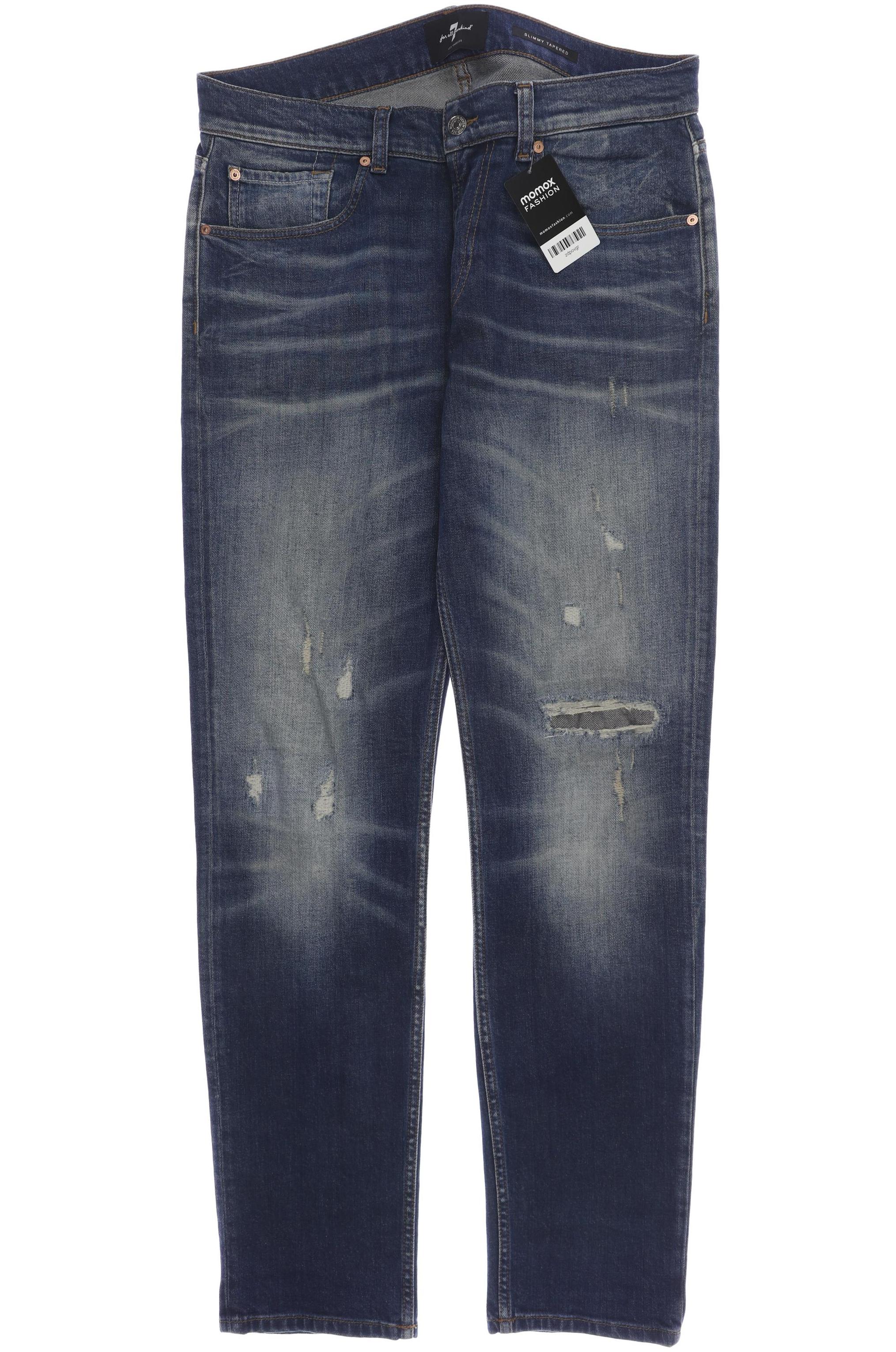 

7 for all mankind Herren Jeans, blau