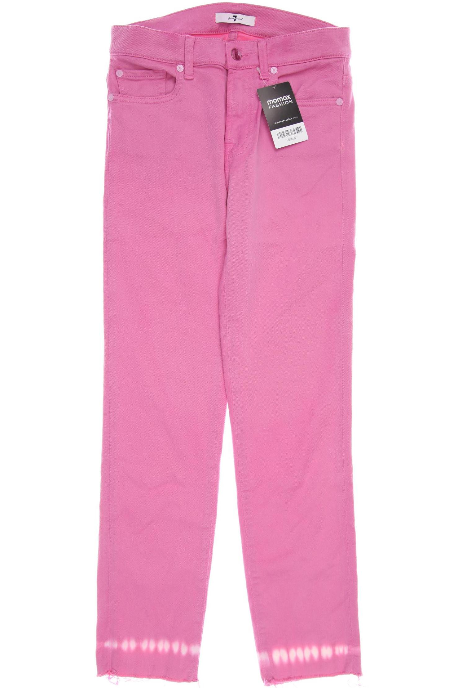 

7 for all mankind Damen Jeans, pink, Gr. 27