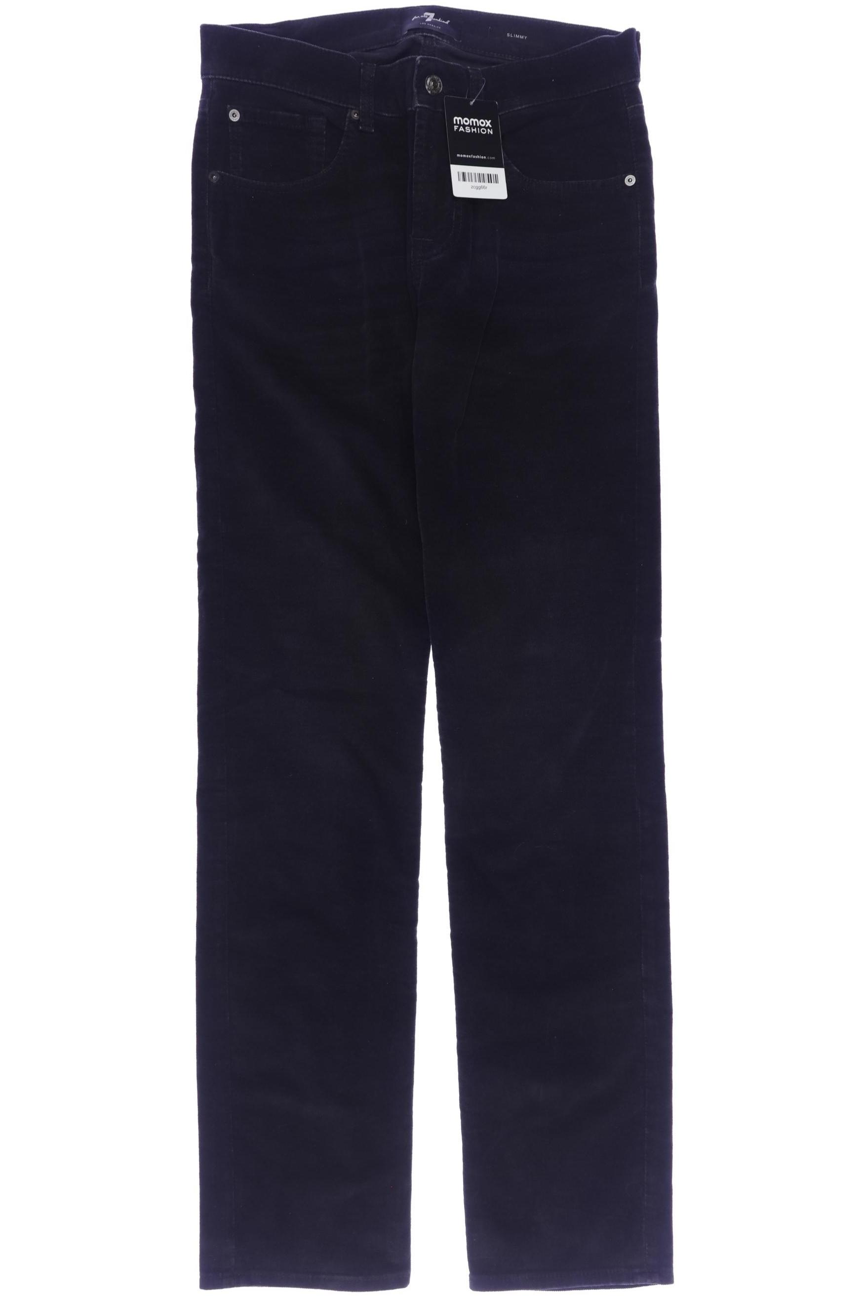 

7 for all mankind Damen Stoffhose, schwarz, Gr. 29