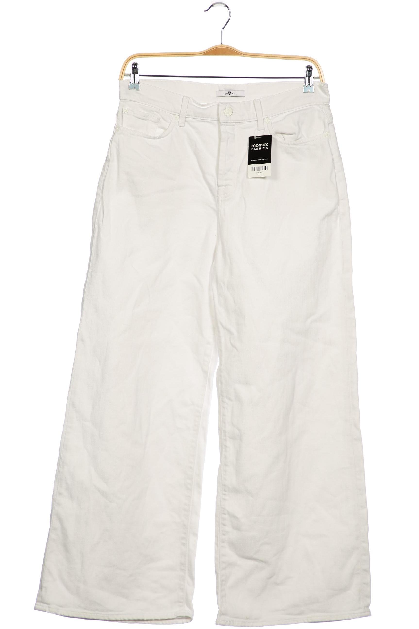 

7 for all mankind Damen Jeans, weiß, Gr. 31