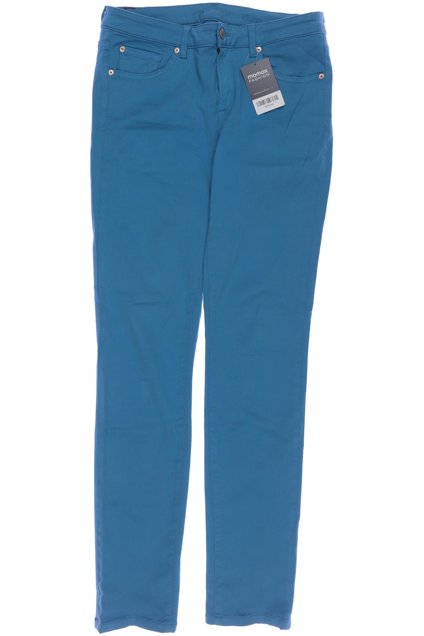 

7 for all mankind Damen Stoffhose, blau, Gr. 31