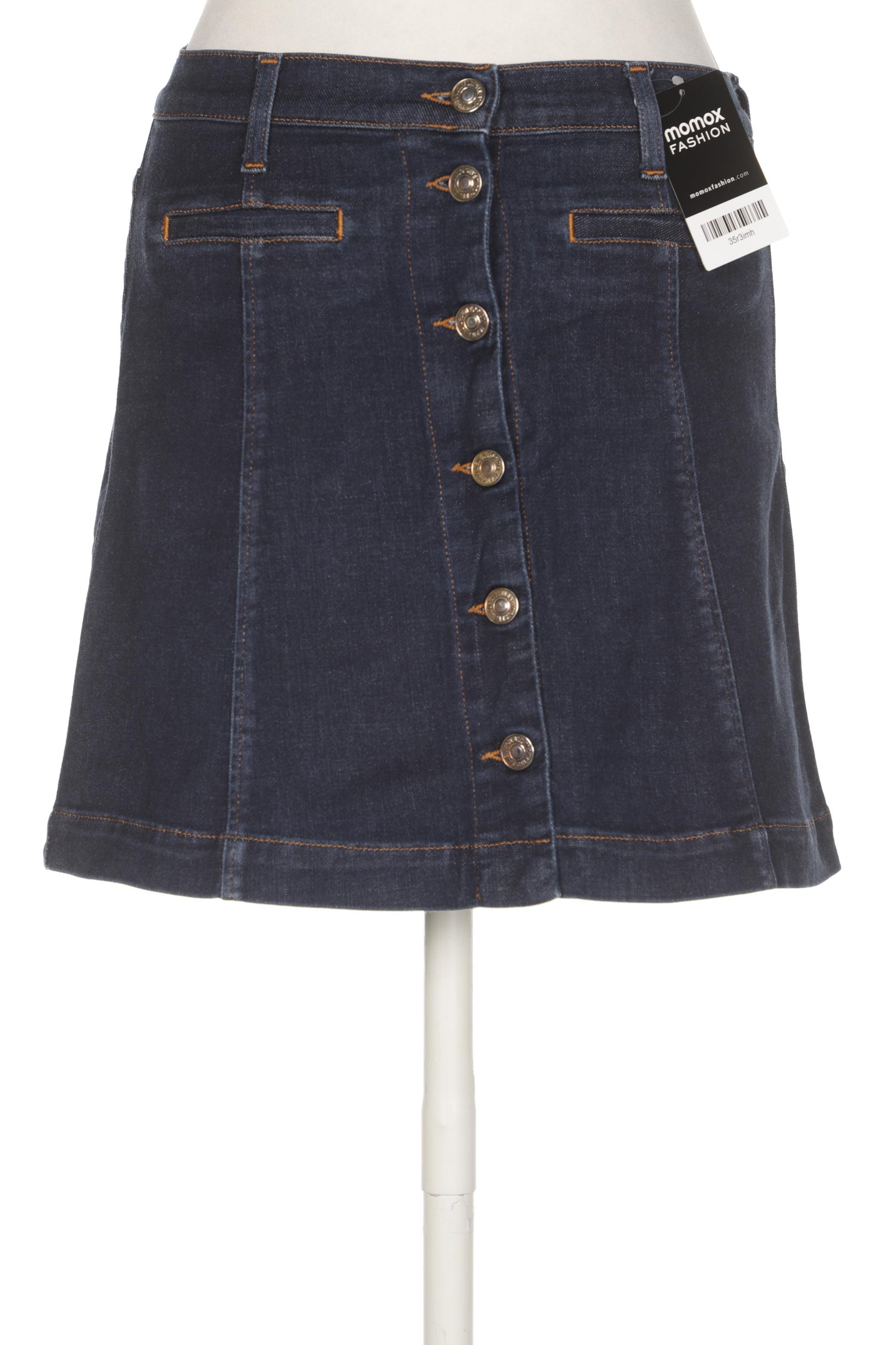 

7 for all mankind Damen Rock, marineblau, Gr. 24