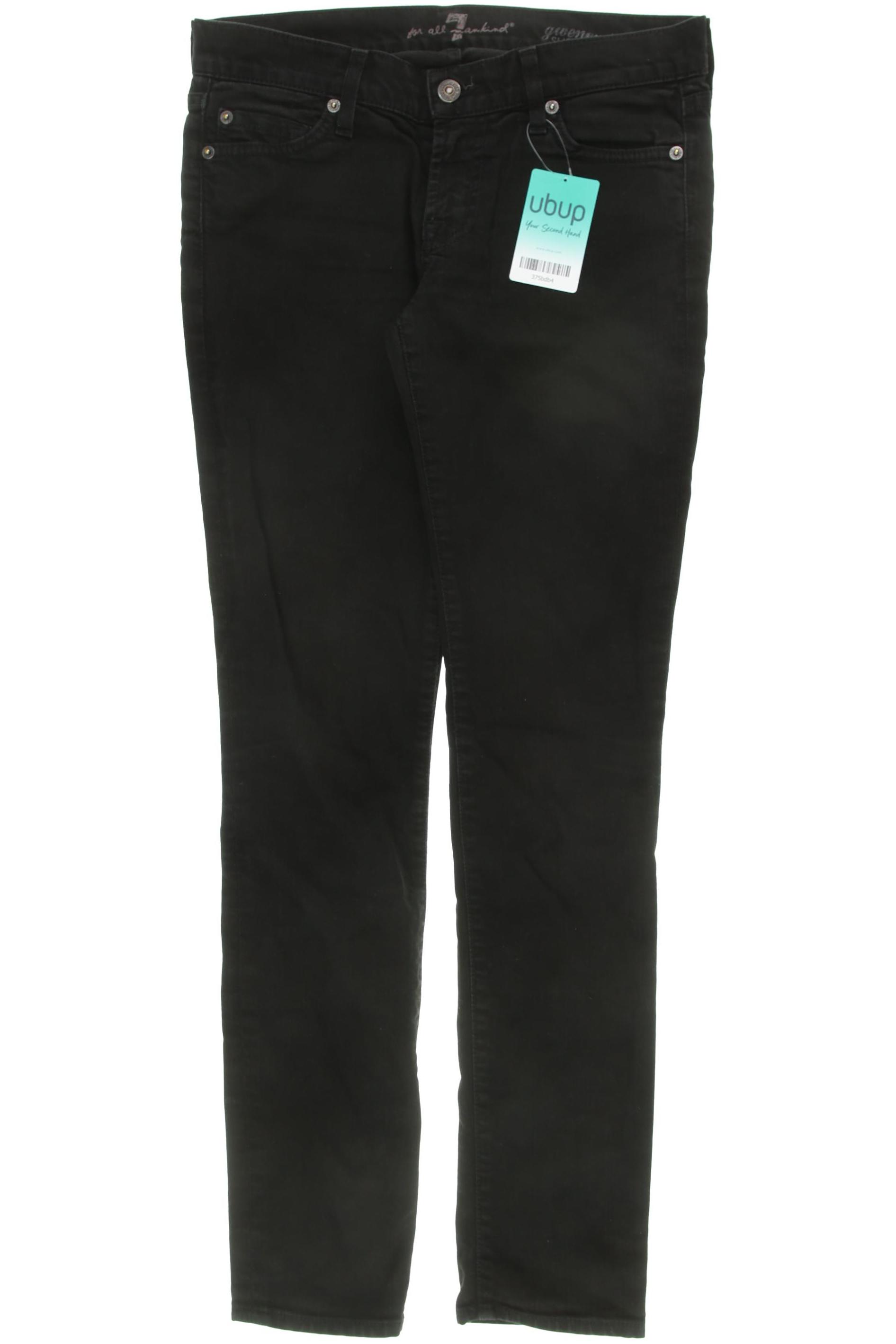 

7 for all mankind Damen Jeans, schwarz, Gr. 26