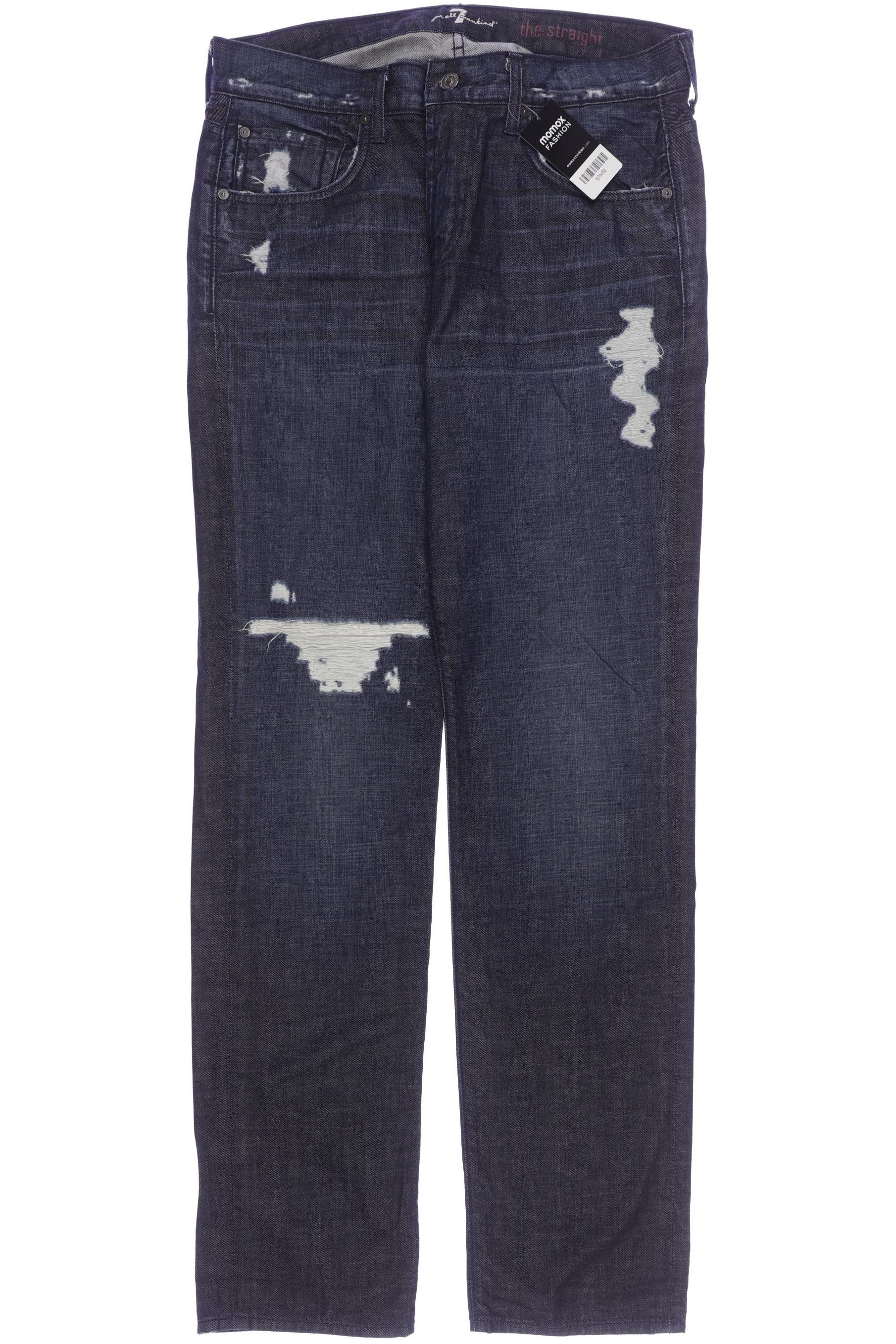 Thumbnail - 7 for all mankind Herren Jeans, marineblau, Gr. 33
