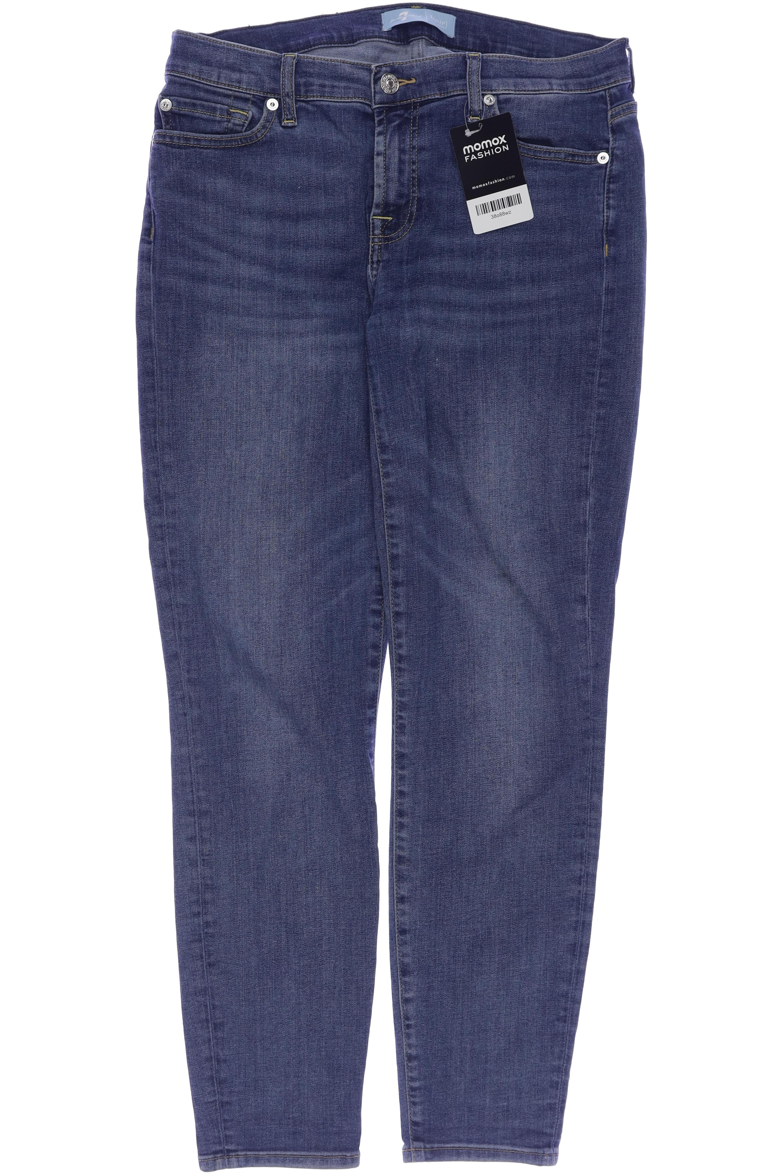 Thumbnail - 7 for all mankind Damen Jeans, blau, Gr. 30