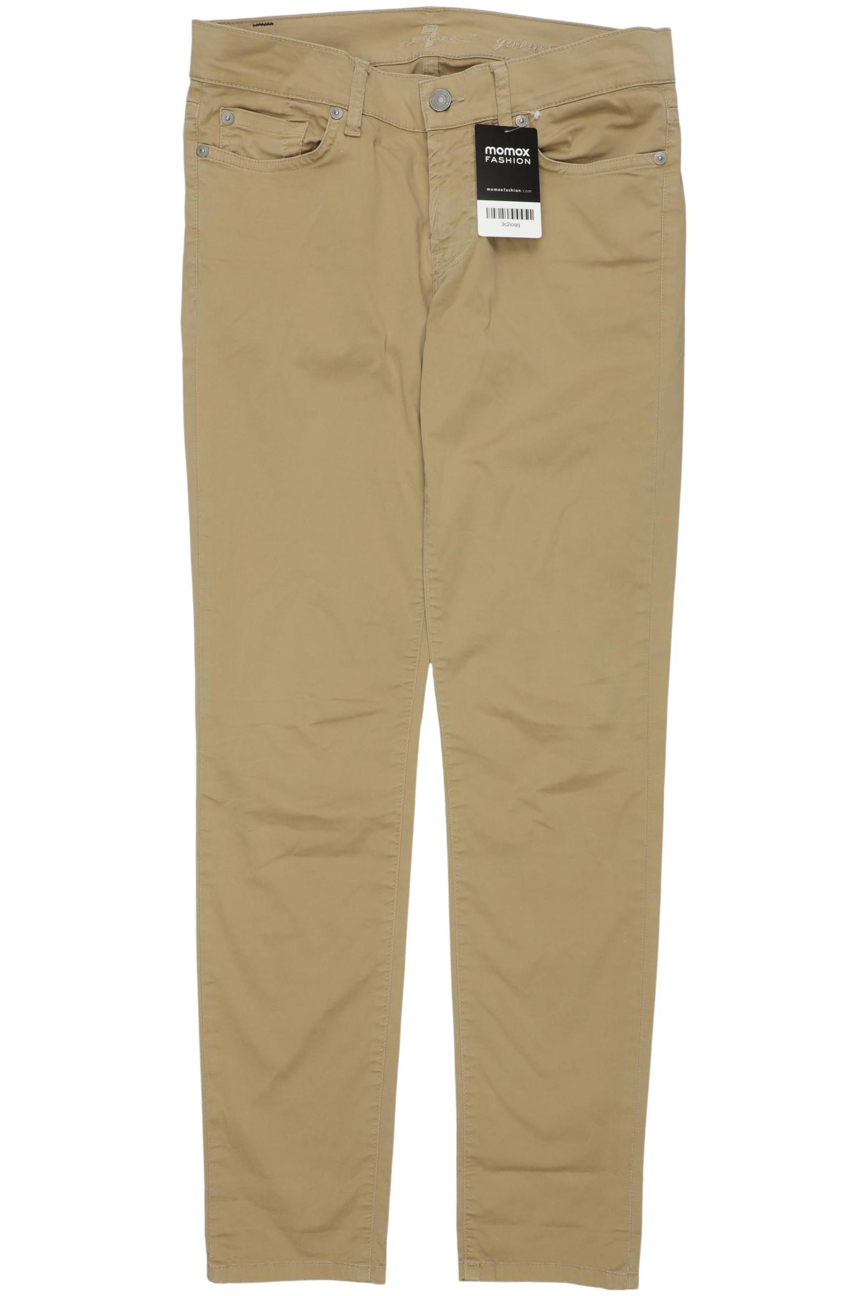 

7 for all mankind Damen Jeans, beige, Gr. 28