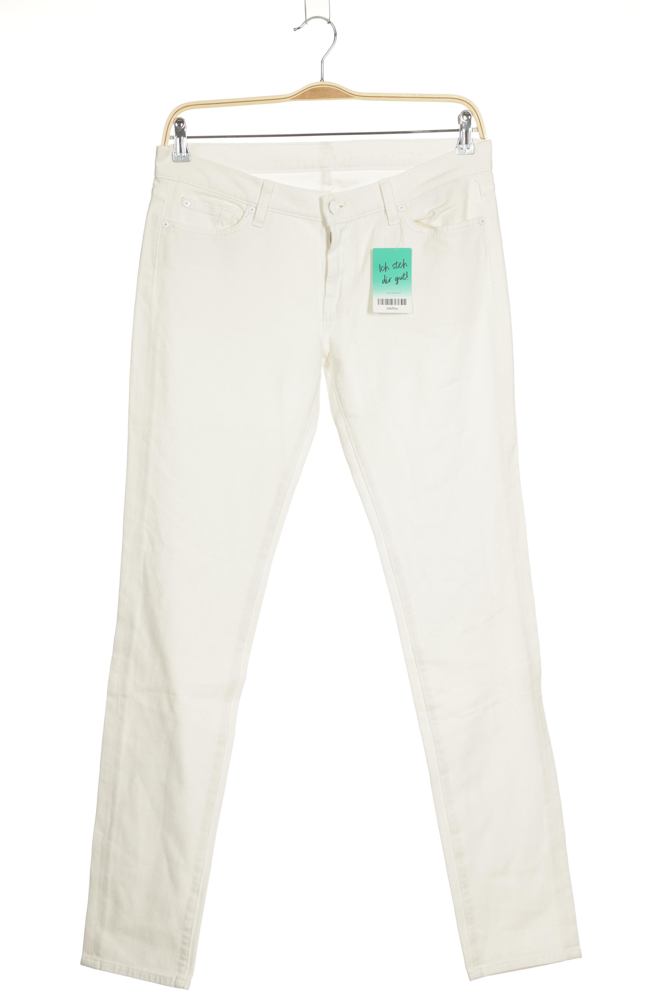 

7 for all mankind Damen Jeans, weiß, Gr. 31