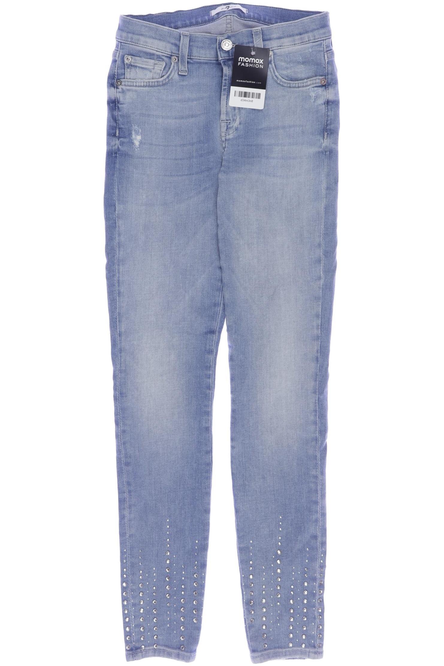 

7 for all mankind Damen Jeans, hellblau, Gr. 27