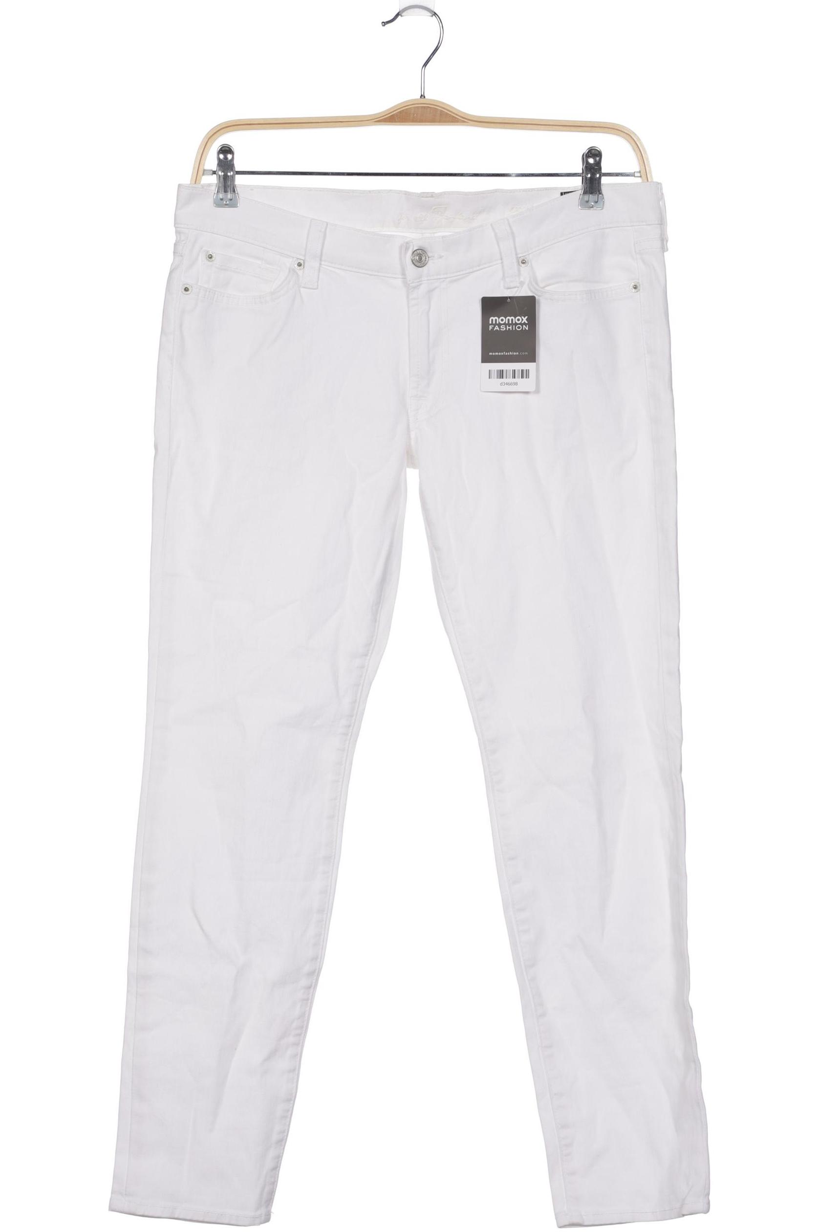 

7 for all mankind Damen Jeans, weiß, Gr. 34