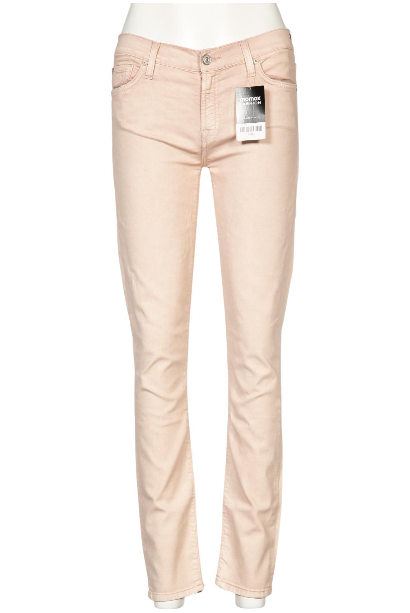 

7 for all mankind Damen Jeans, pink, Gr. 28