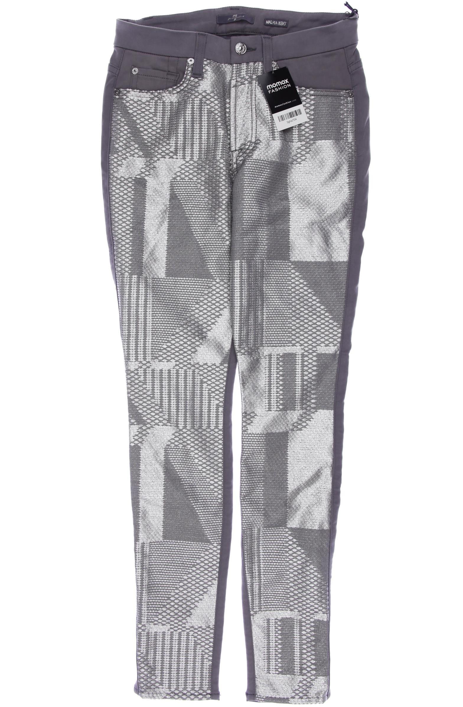 

7 for all mankind Damen Stoffhose, grau, Gr. 28