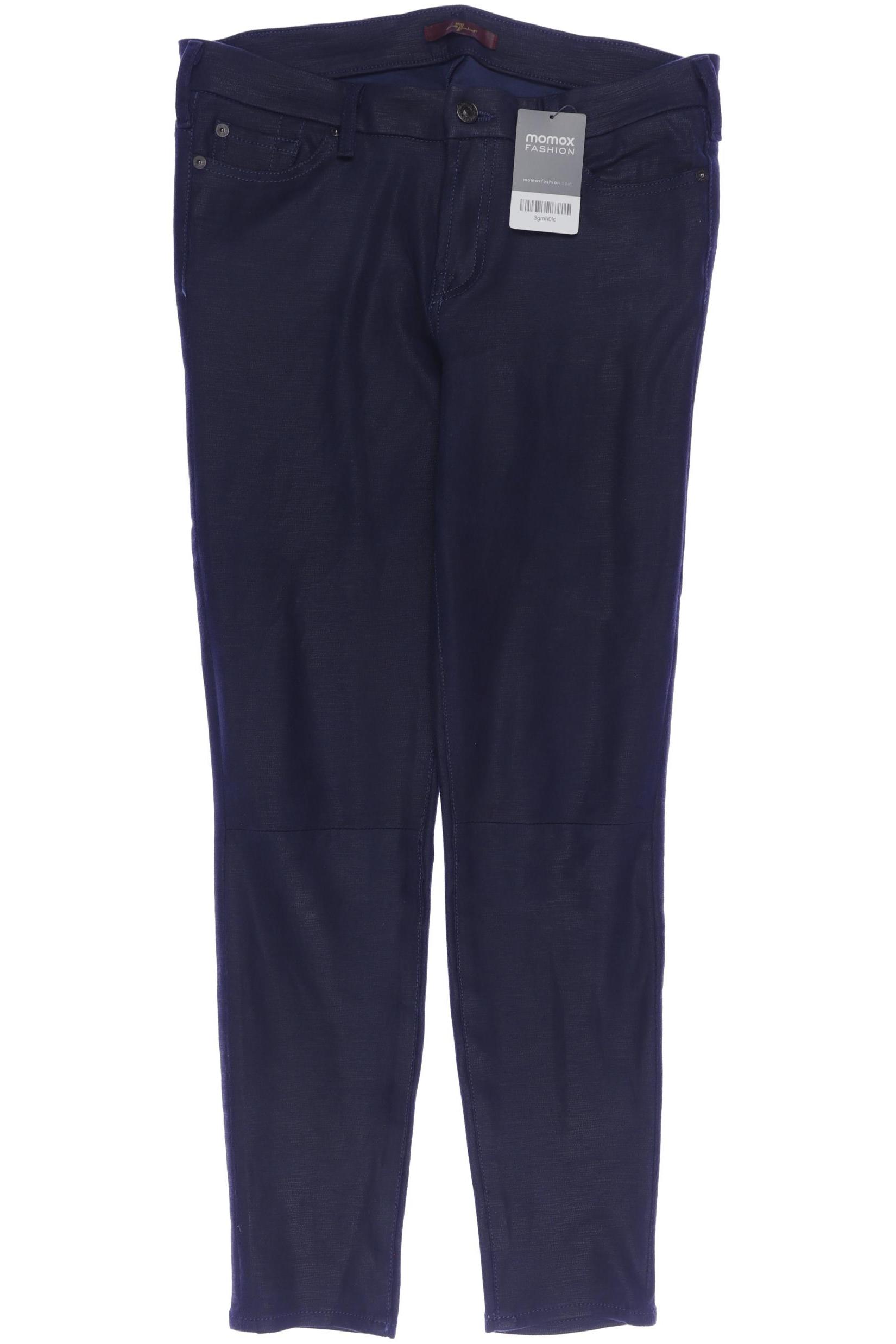 

7 for all mankind Damen Stoffhose, marineblau, Gr. 29