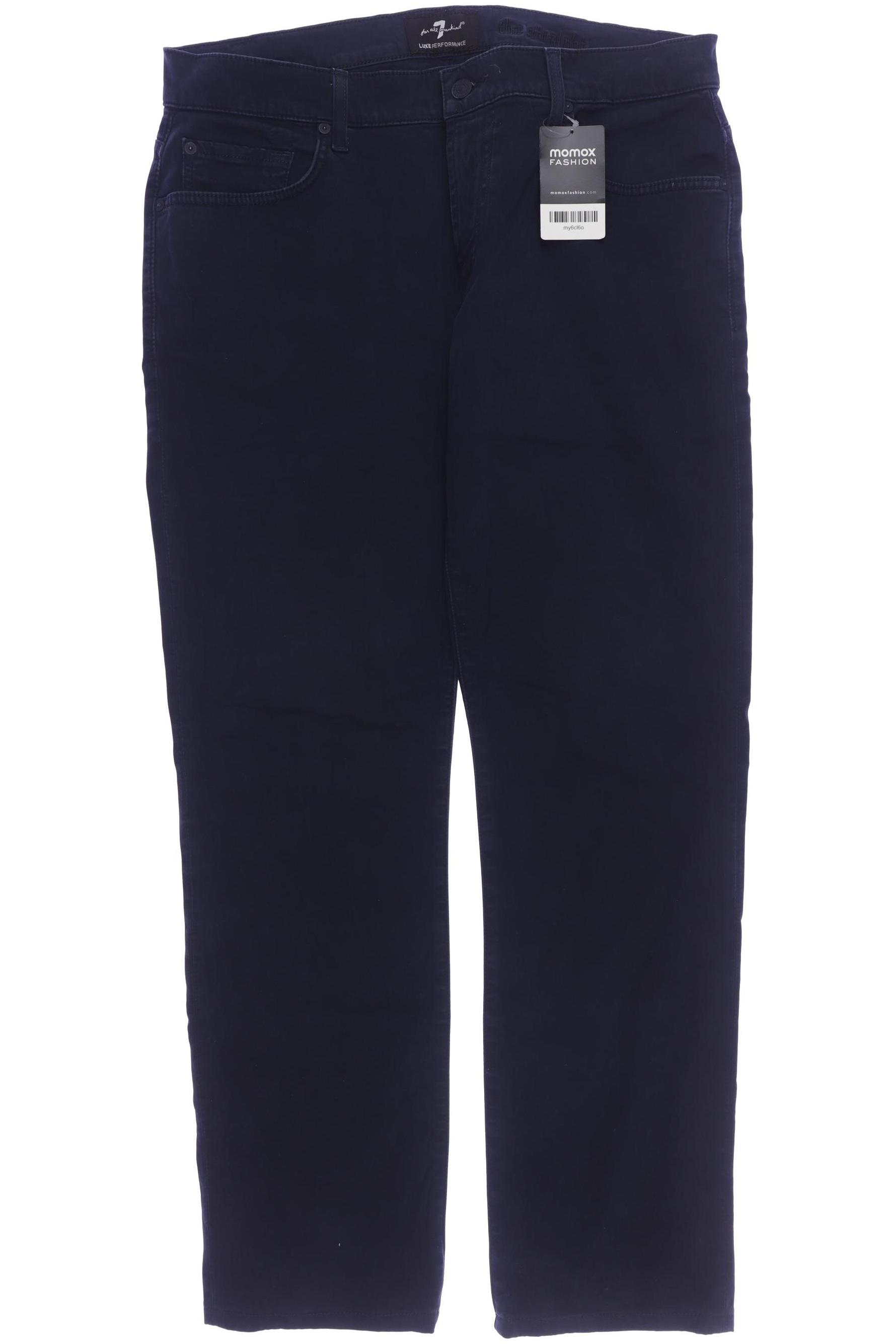 

7 for all mankind Herren Jeans, marineblau, Gr. 33