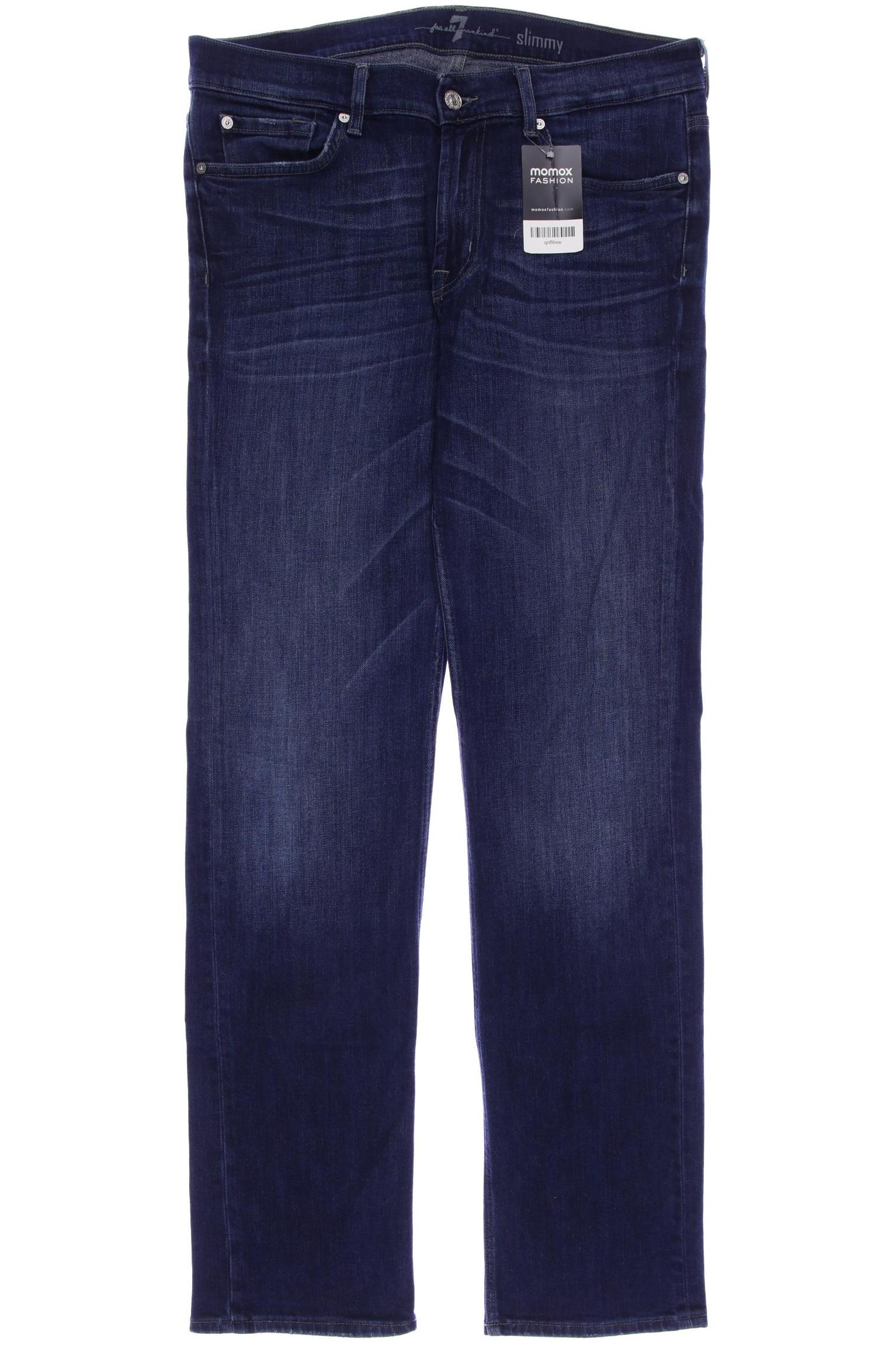 

7 for all mankind Herren Jeans, marineblau