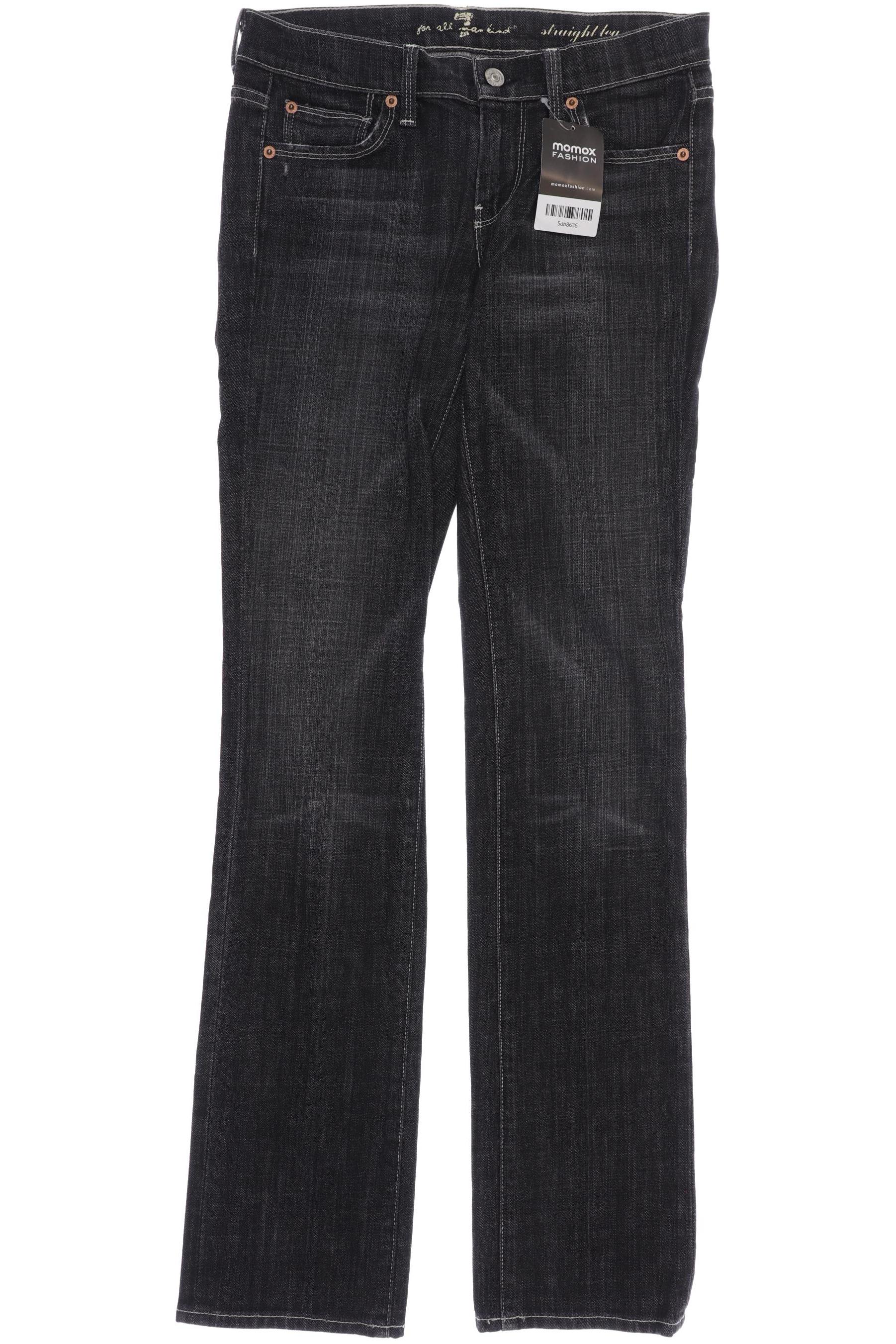 

7 for all mankind Damen Jeans, schwarz