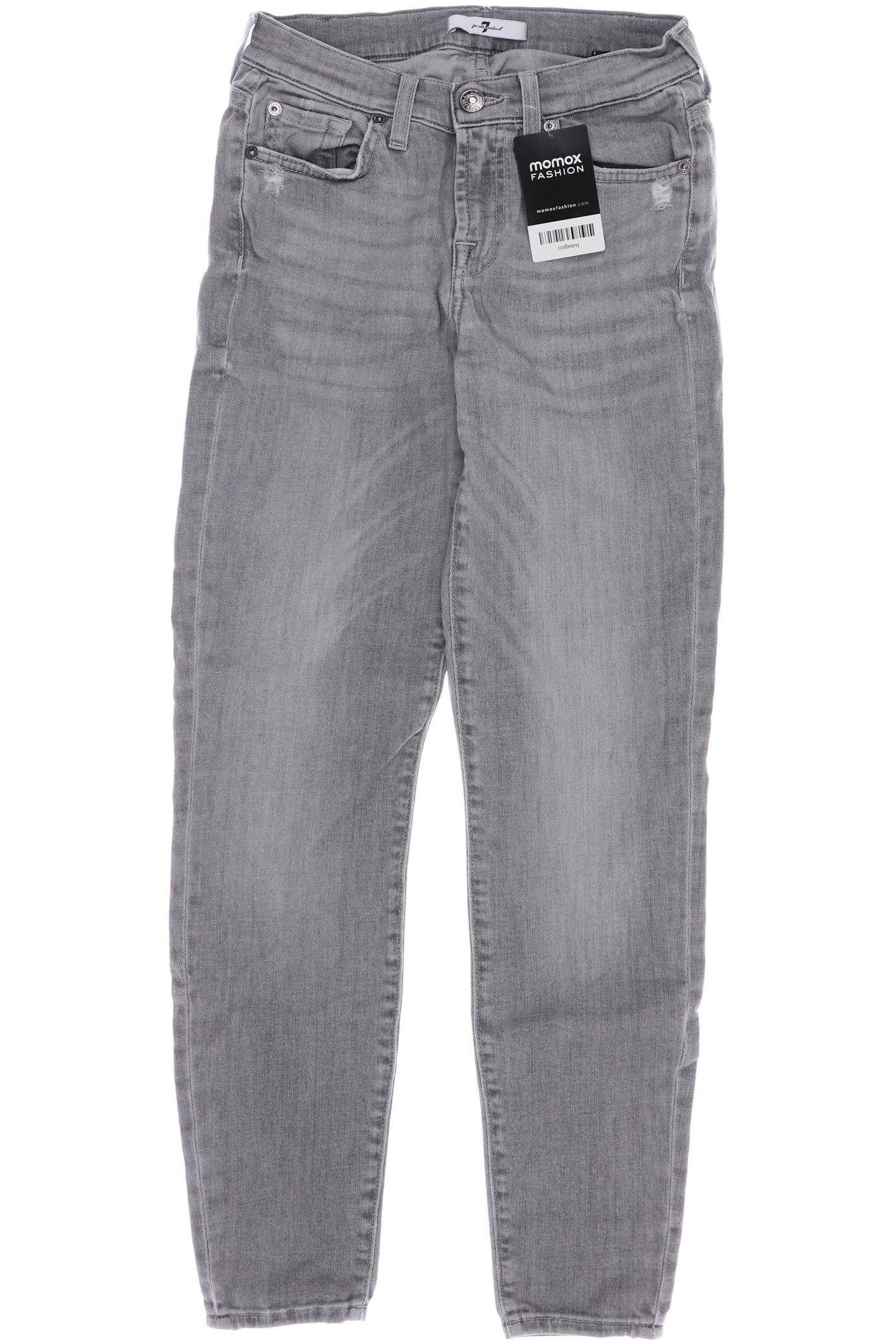 

7 for all mankind Damen Jeans, grau, Gr. 25