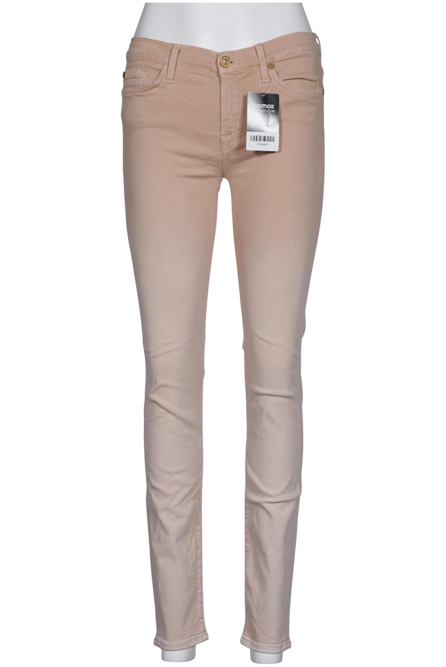 

7 for all mankind Damen Jeans, beige, Gr. 27
