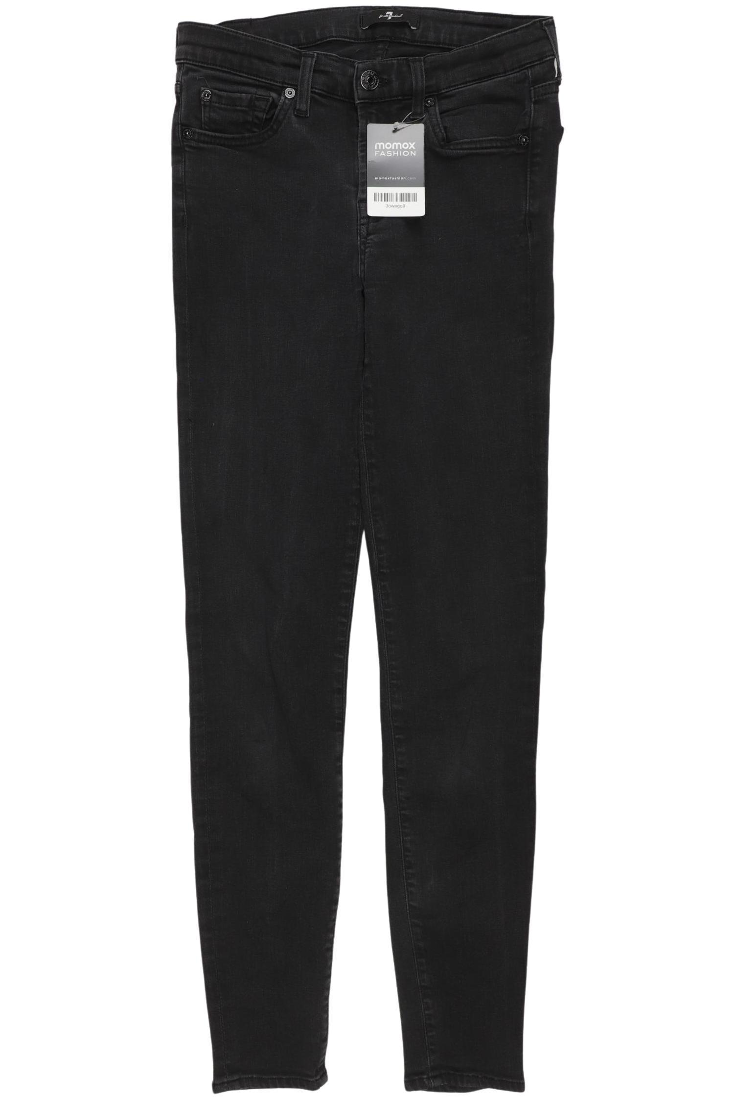 

7 for all mankind Damen Jeans, schwarz, Gr. 27