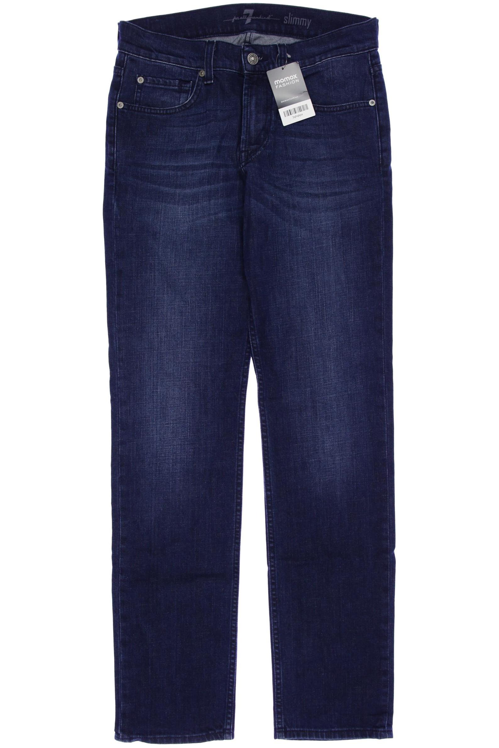 

7 for all mankind Herren Jeans, marineblau, Gr. 29