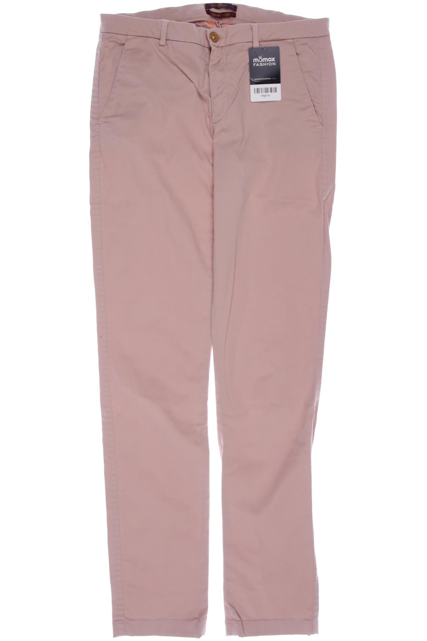 

7 for all mankind Damen Stoffhose, pink