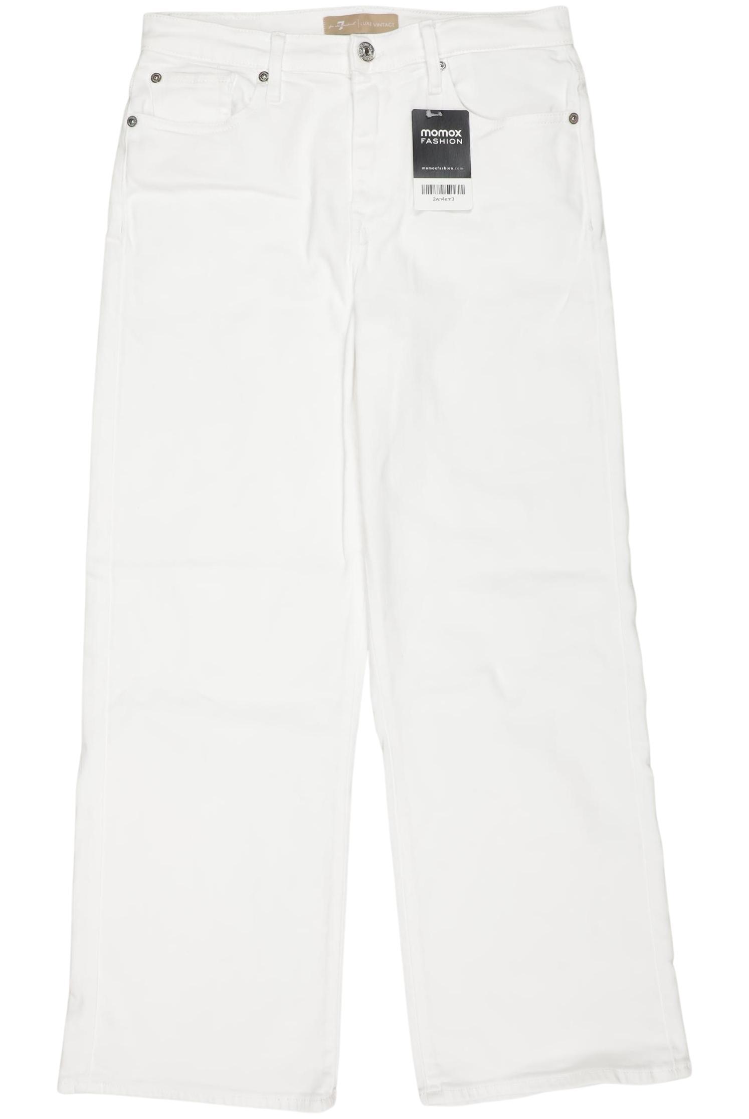 

7 for all mankind Damen Jeans, weiß, Gr. 27