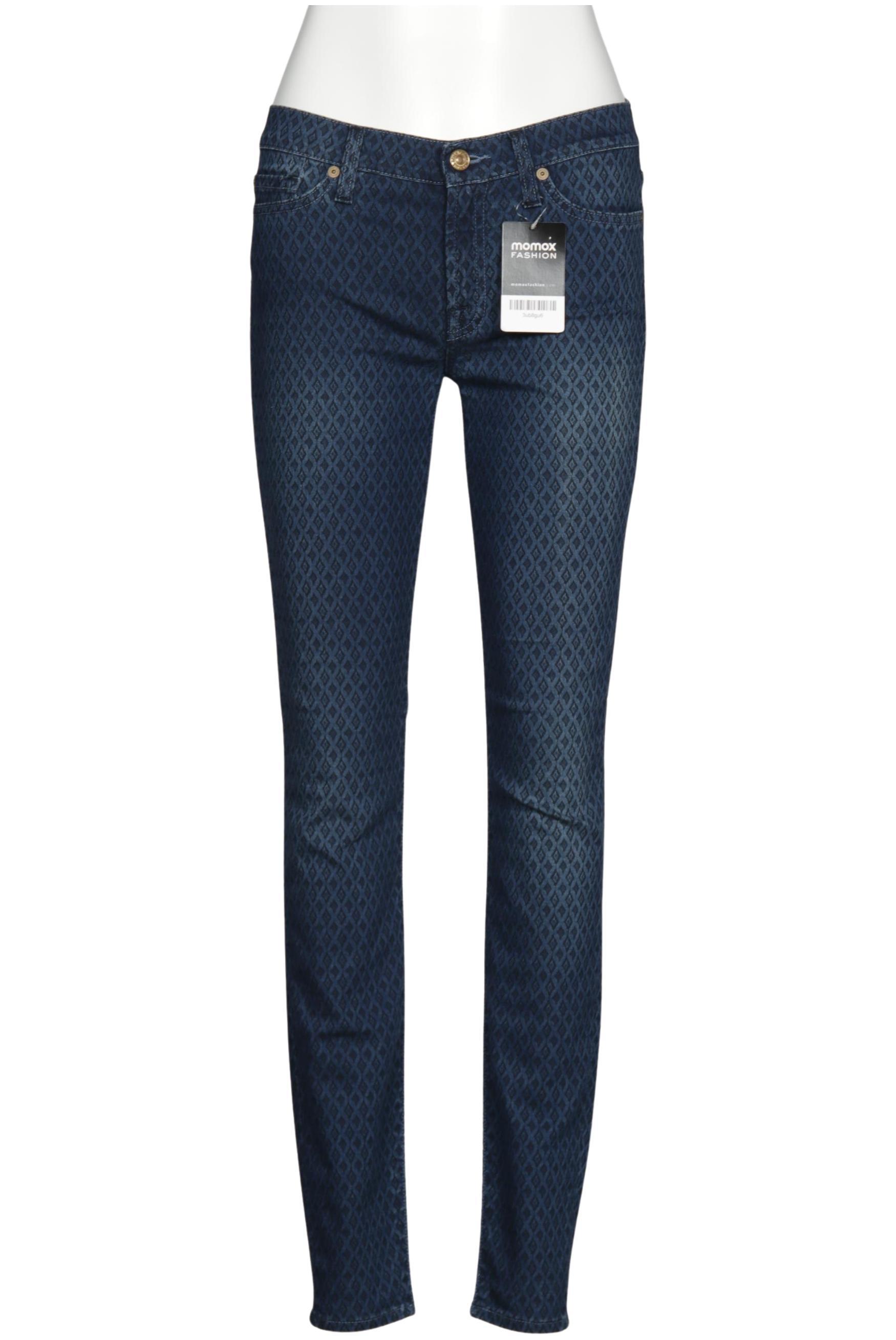 

7 for all mankind Damen Stoffhose, marineblau, Gr. 27