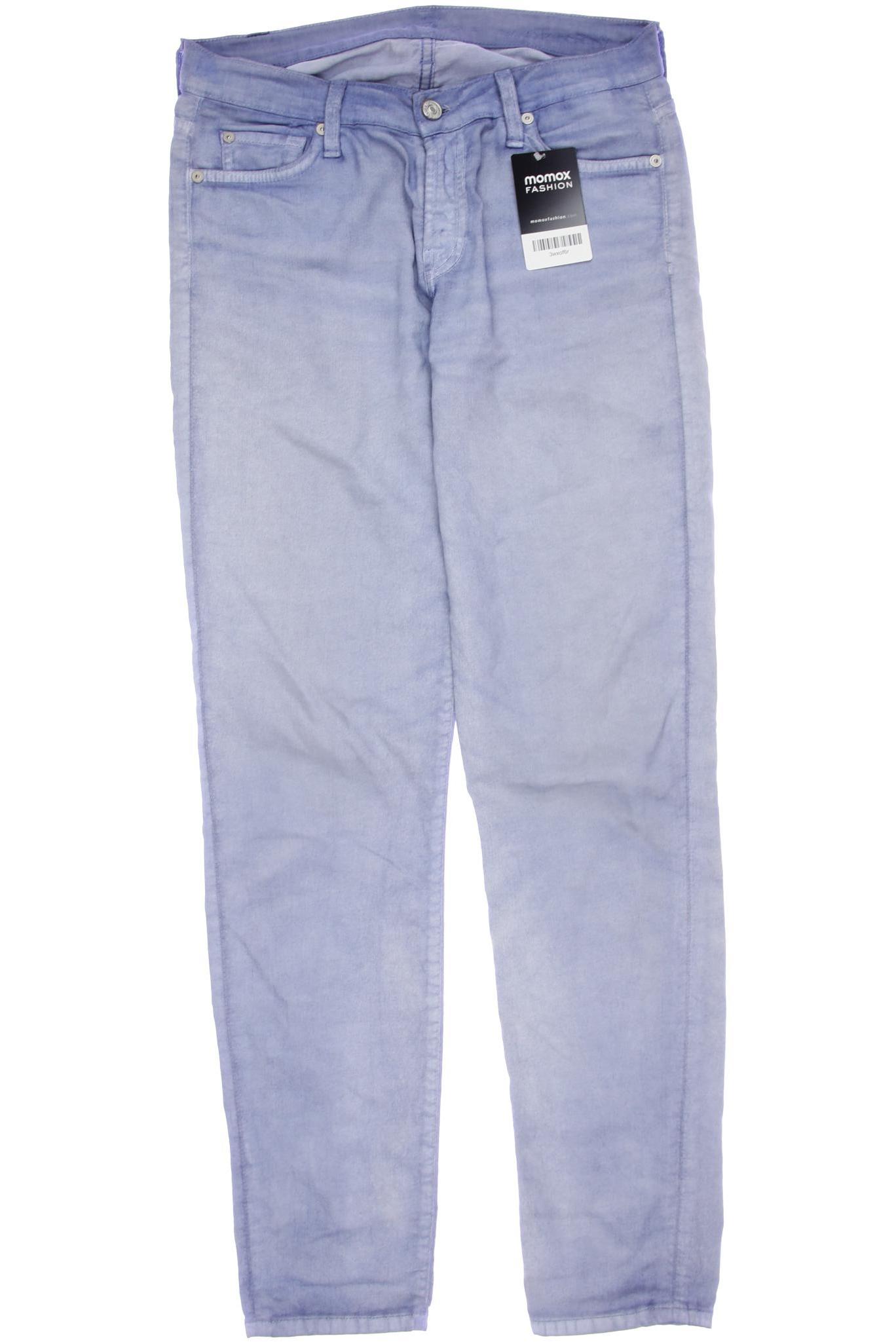 

7 for all mankind Damen Stoffhose, hellblau, Gr. 27