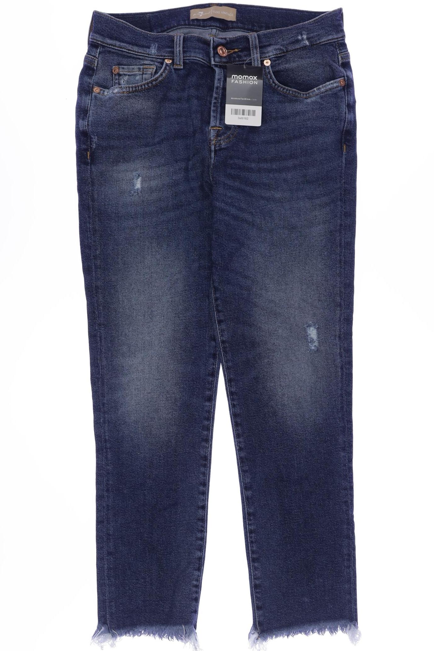 

7 for all mankind Damen Jeans, marineblau, Gr. 25