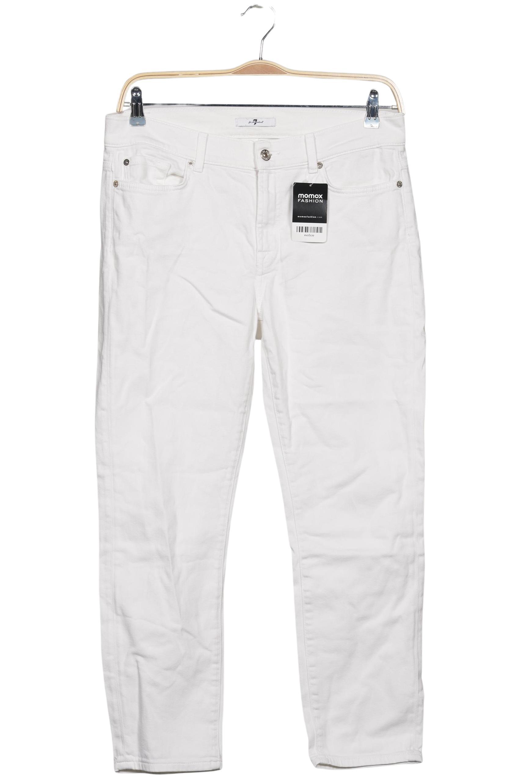 

7 for all mankind Damen Jeans, weiß, Gr. 32