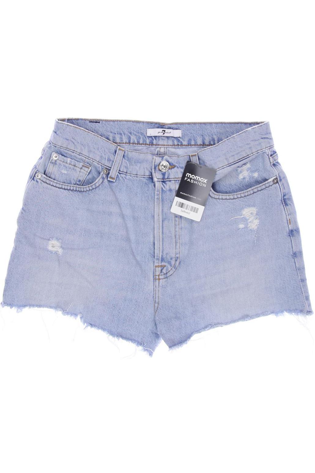 

7 for all mankind Damen Shorts, hellblau