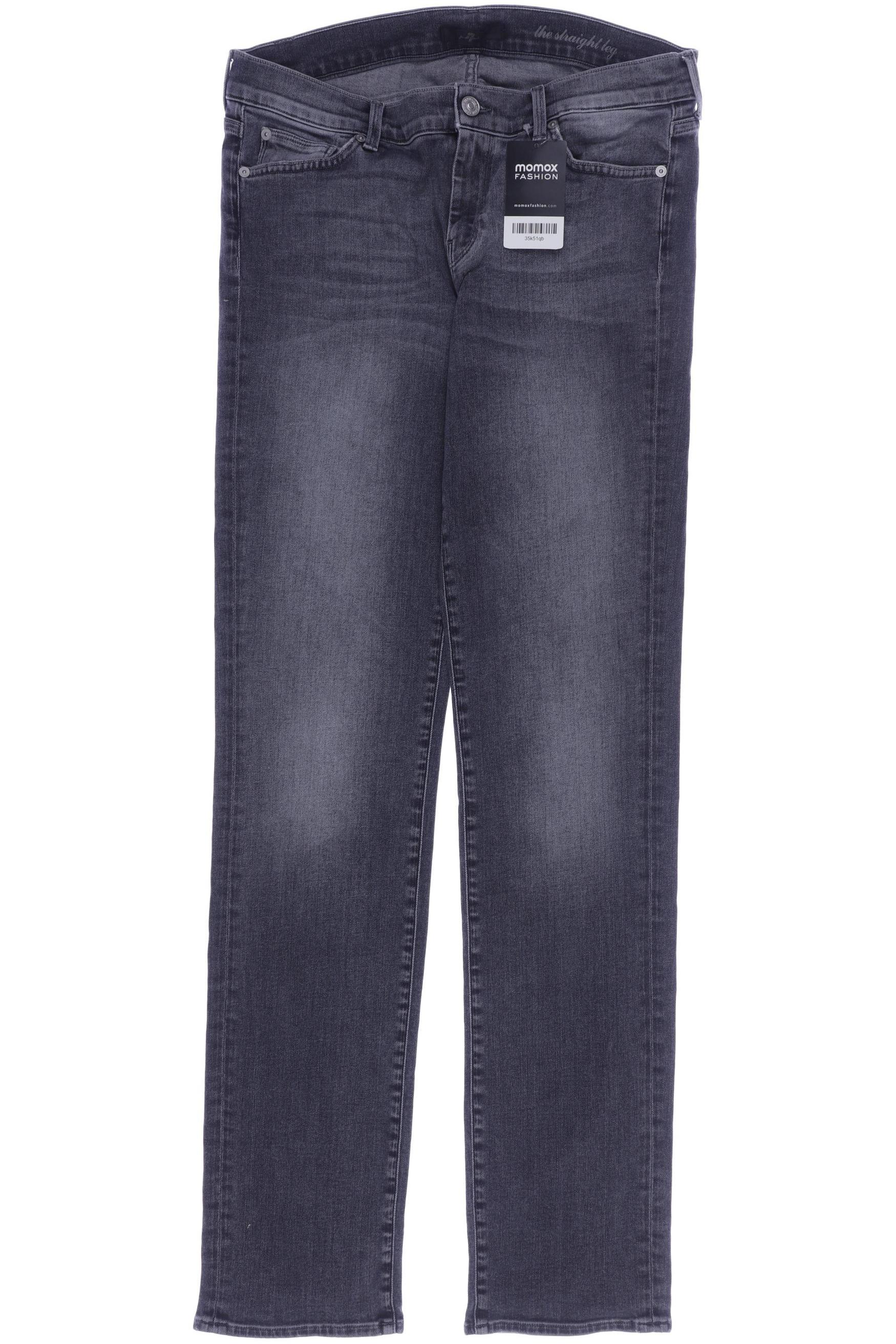 

7 for all mankind Damen Jeans, grau