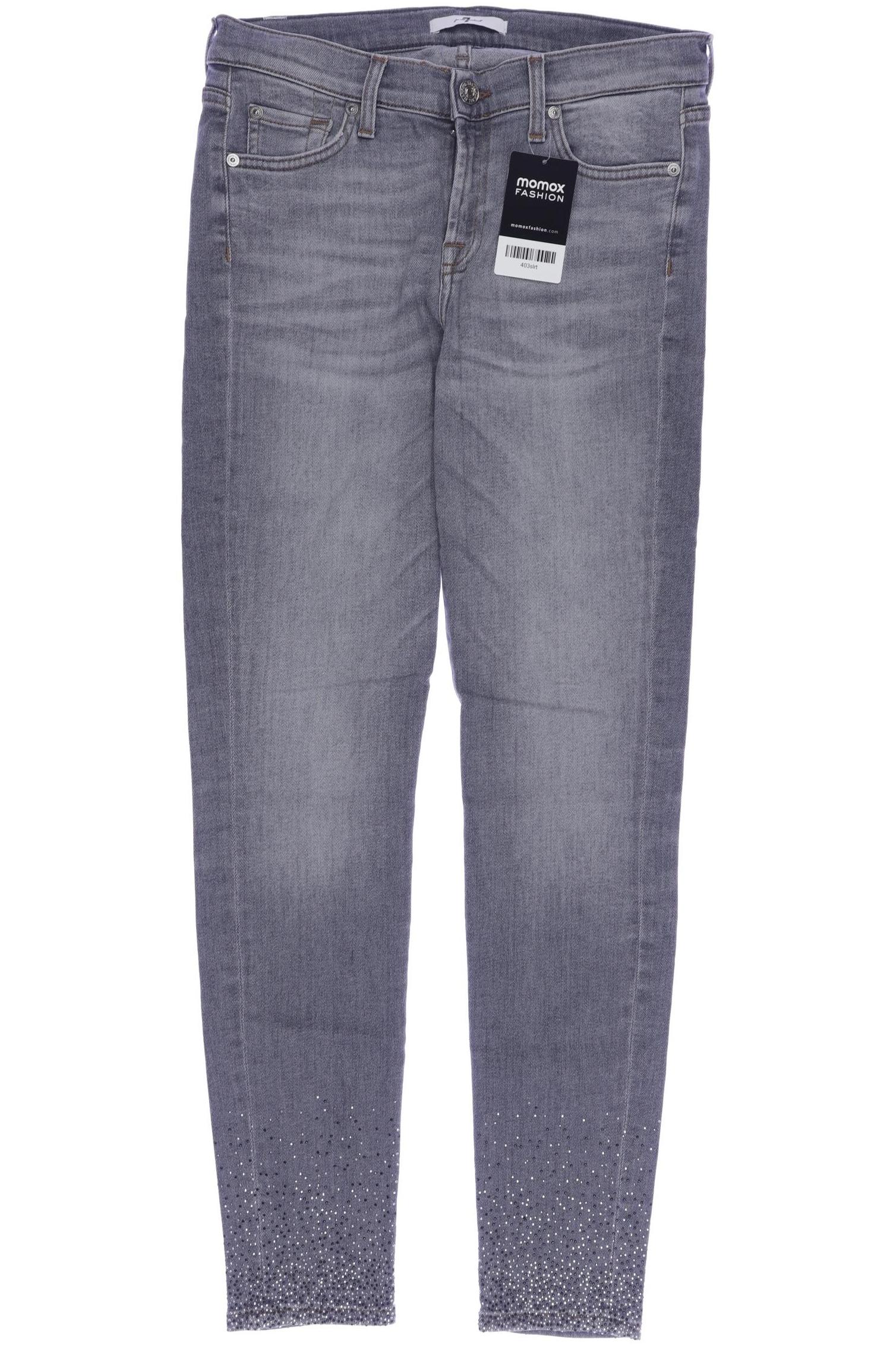 

7 for all mankind Damen Jeans, grau, Gr. 28