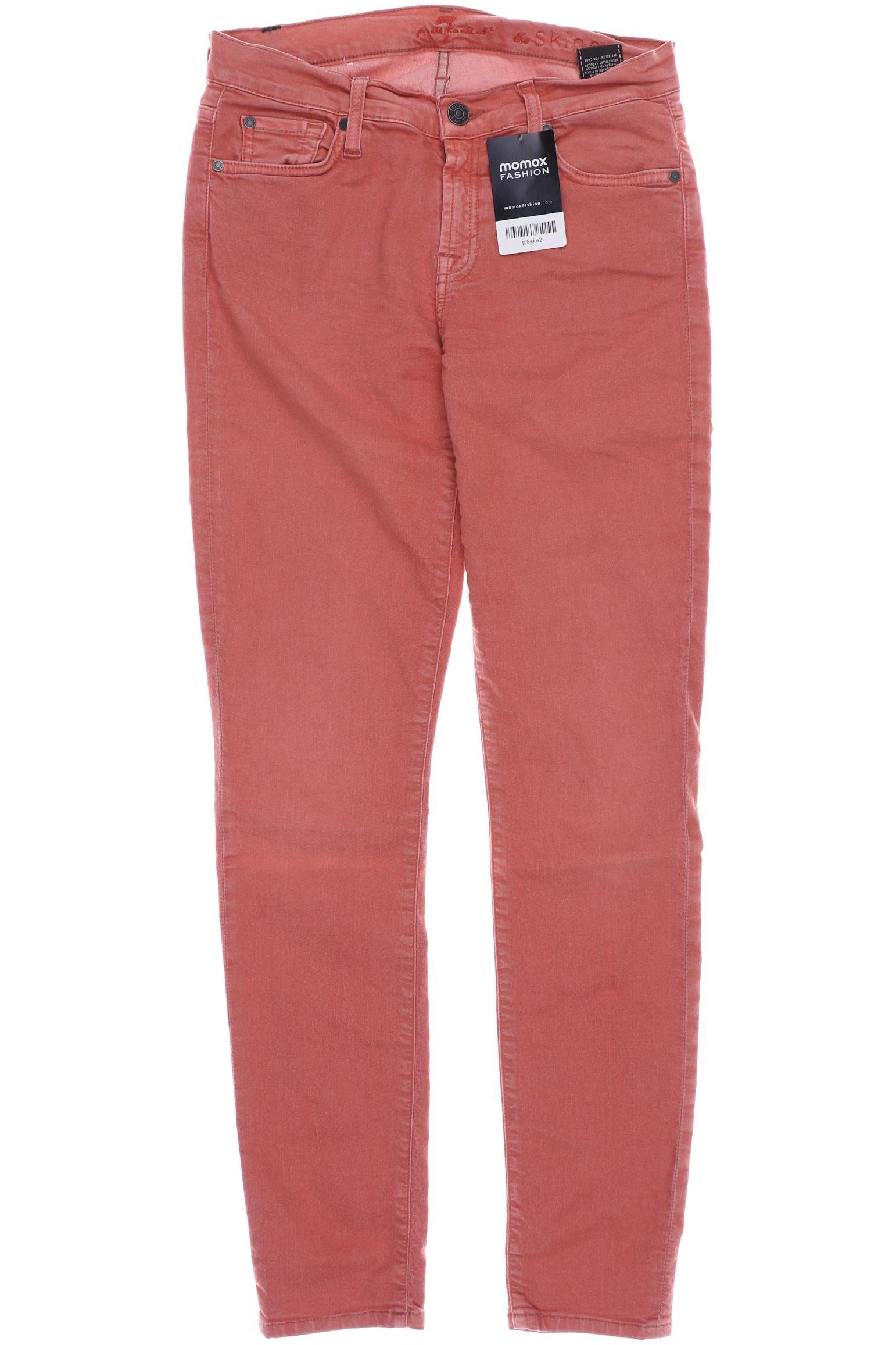 

7 for all mankind Damen Jeans, pink, Gr. 28