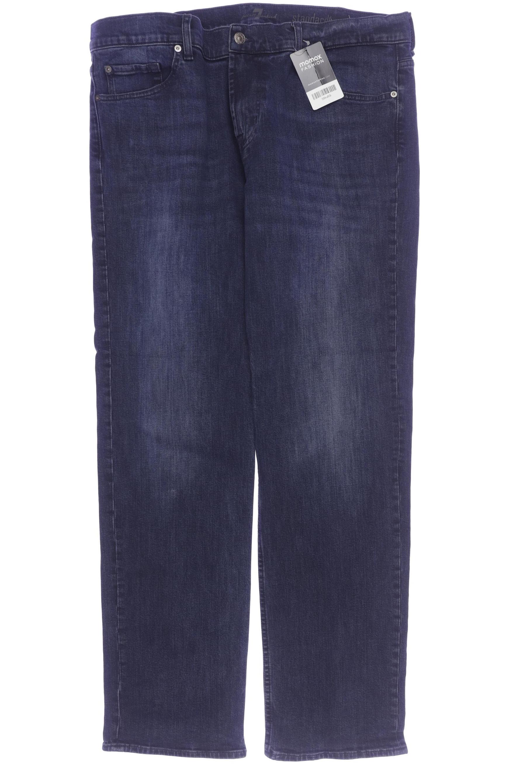 

7 for all mankind Herren Jeans, marineblau, Gr. 38