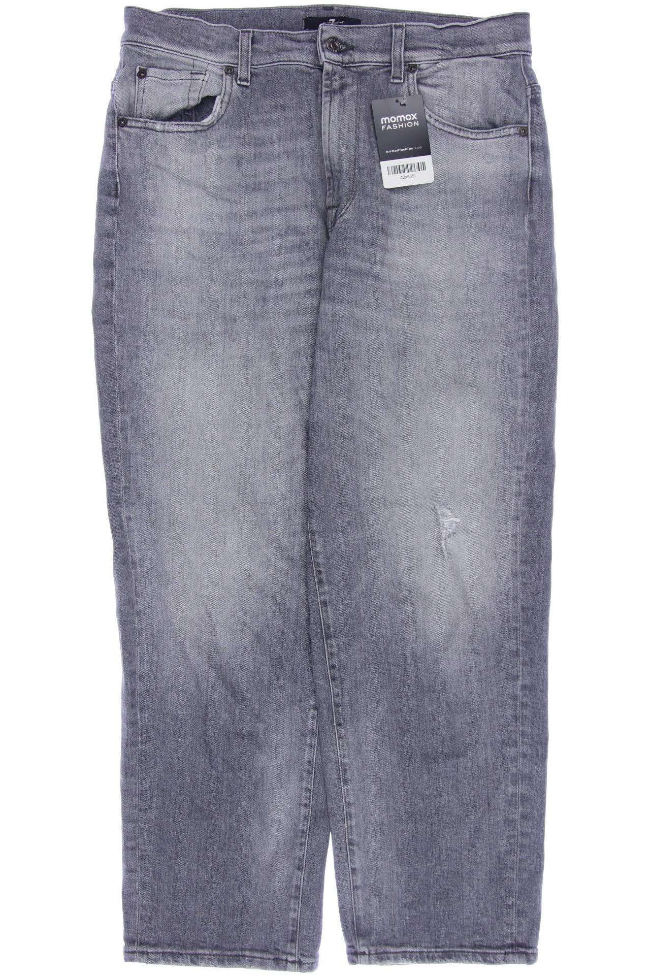 

7 for all mankind Damen Jeans, grau