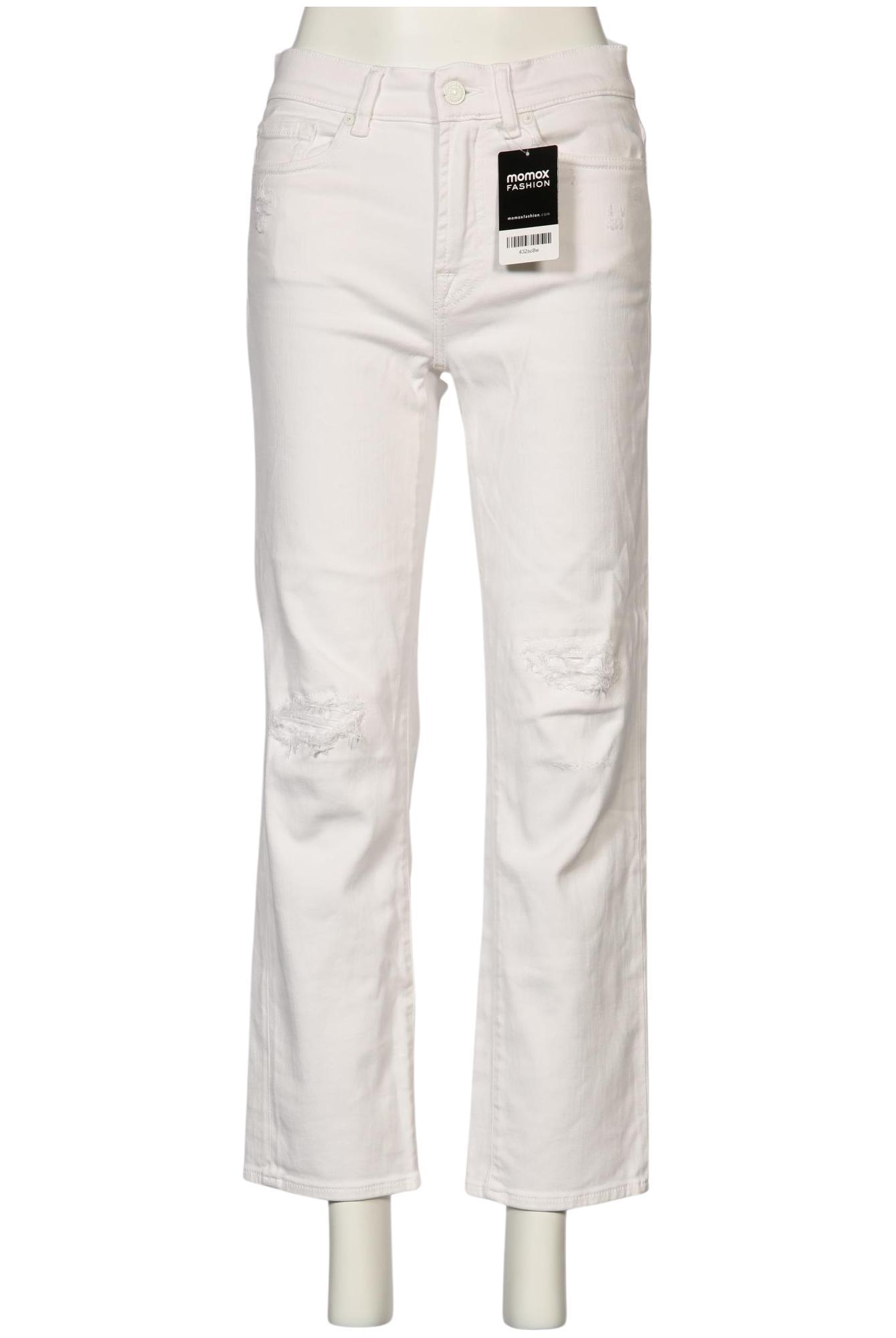 

7 for all mankind Damen Jeans, weiß, Gr. 27