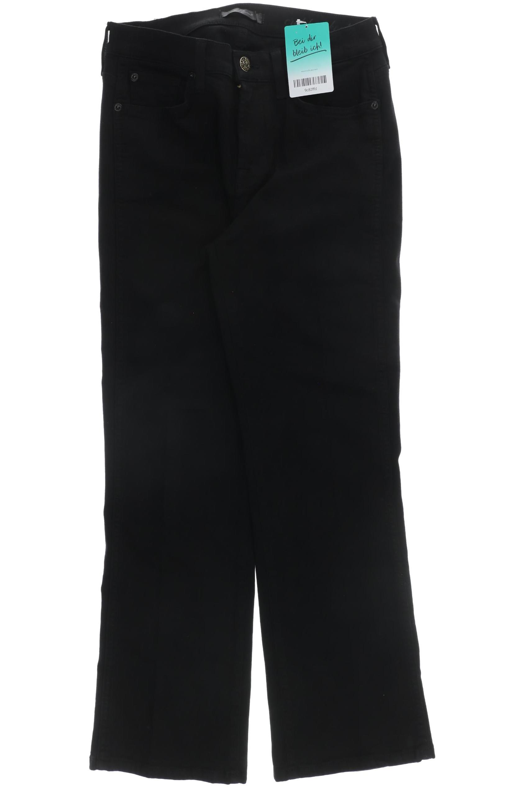 

7 for all mankind Damen Jeans, schwarz, Gr. 25