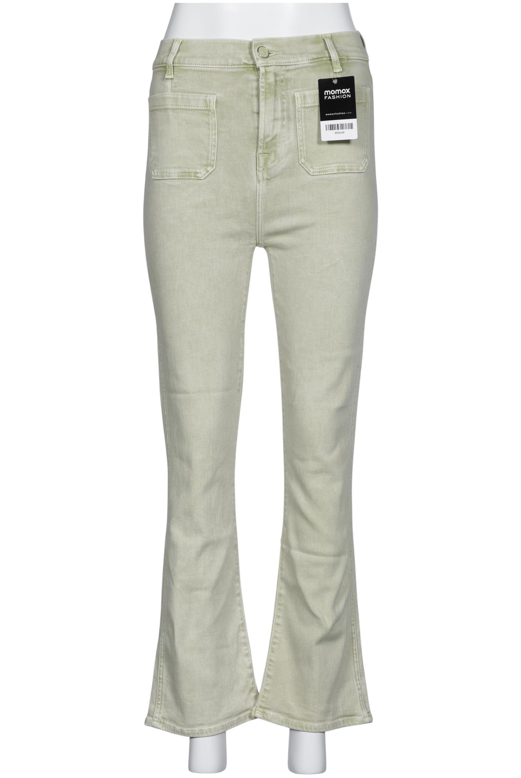

7 for all mankind Damen Jeans, hellgrün, Gr. 27