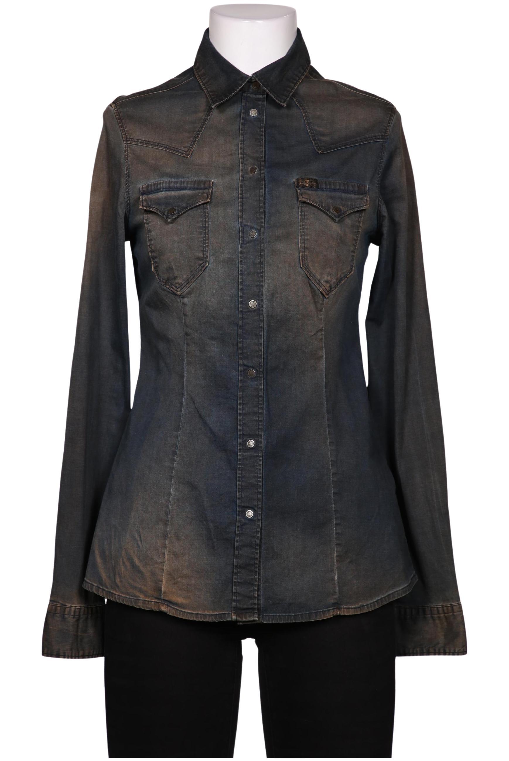 

7 for all mankind Damen Bluse, marineblau, Gr. 36