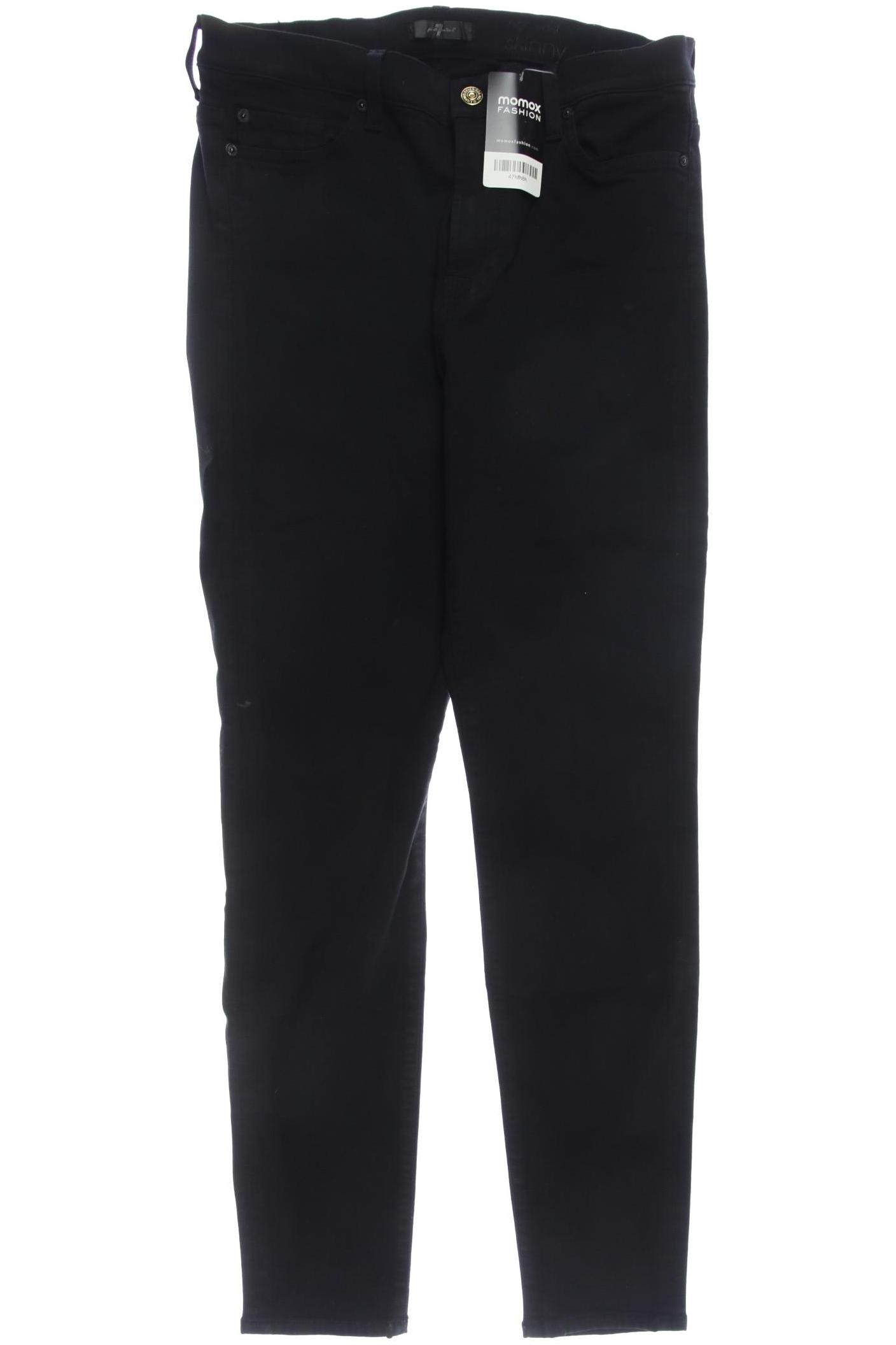 

7 for all mankind Damen Jeans, schwarz, Gr. 32