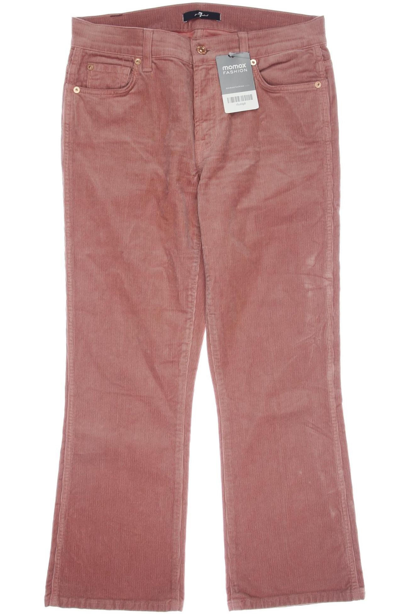 

7 for all mankind Damen Stoffhose, pink, Gr. 28