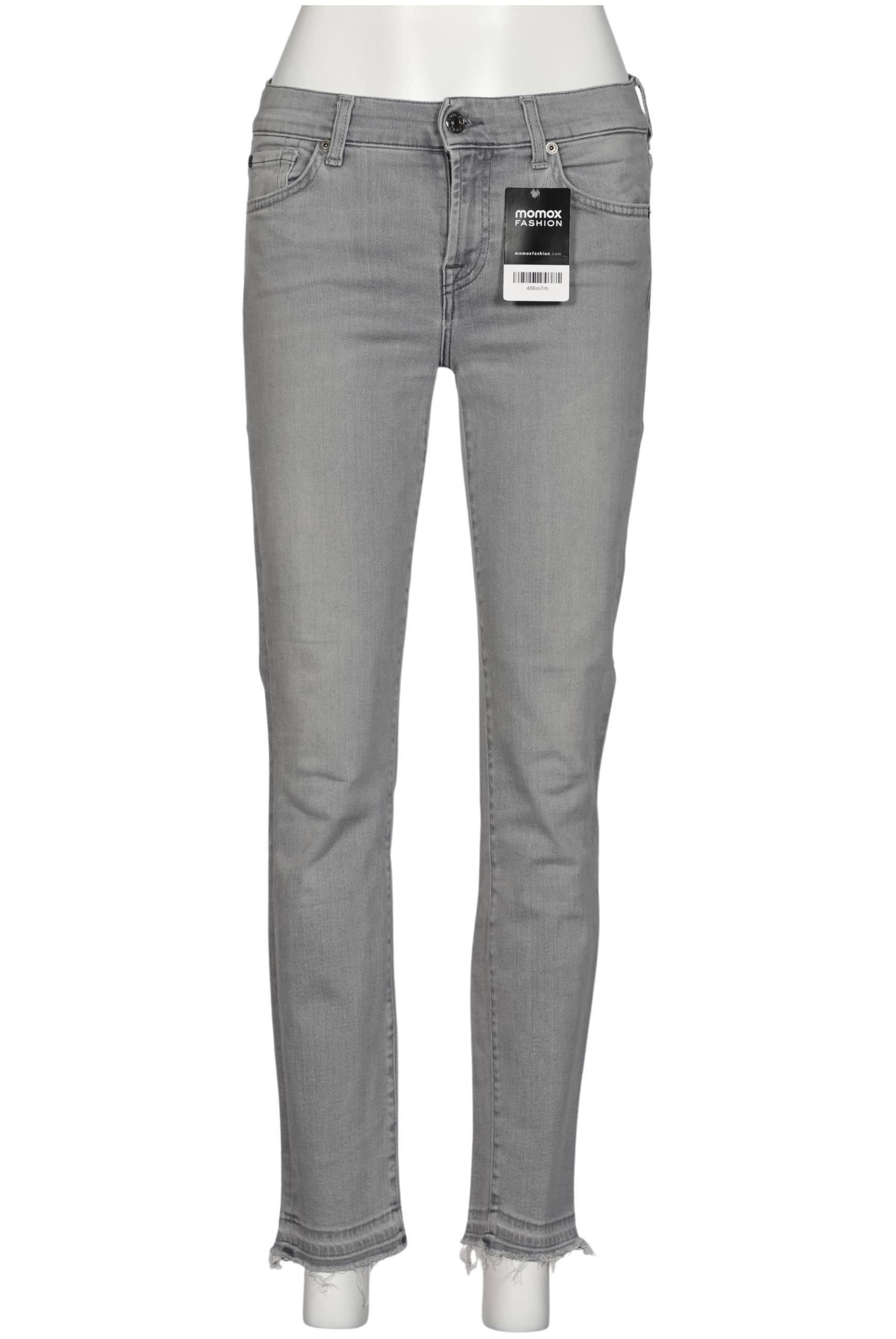 

7 for all mankind Damen Jeans, grau, Gr. 27