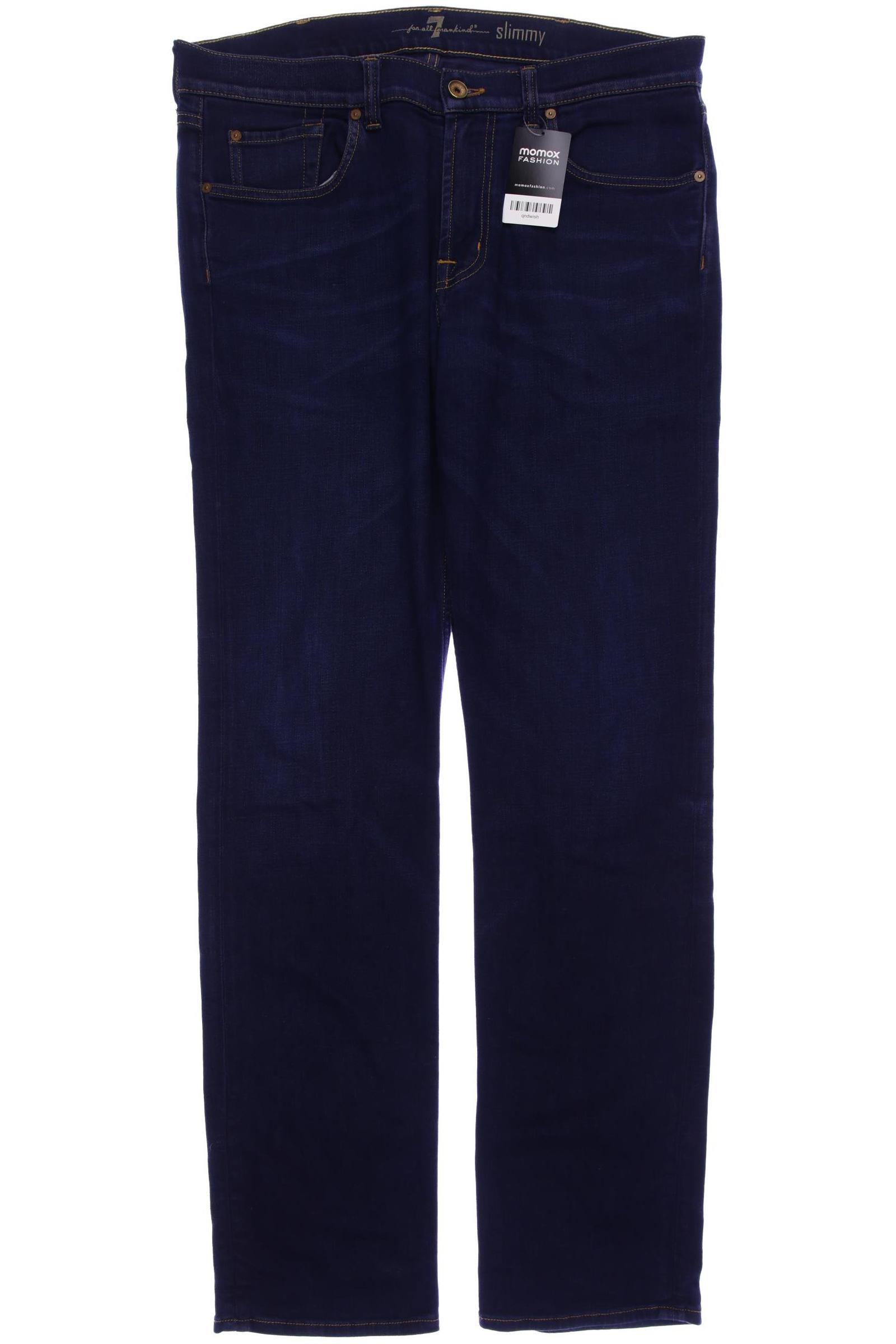 

7 for all mankind Herren Jeans, marineblau