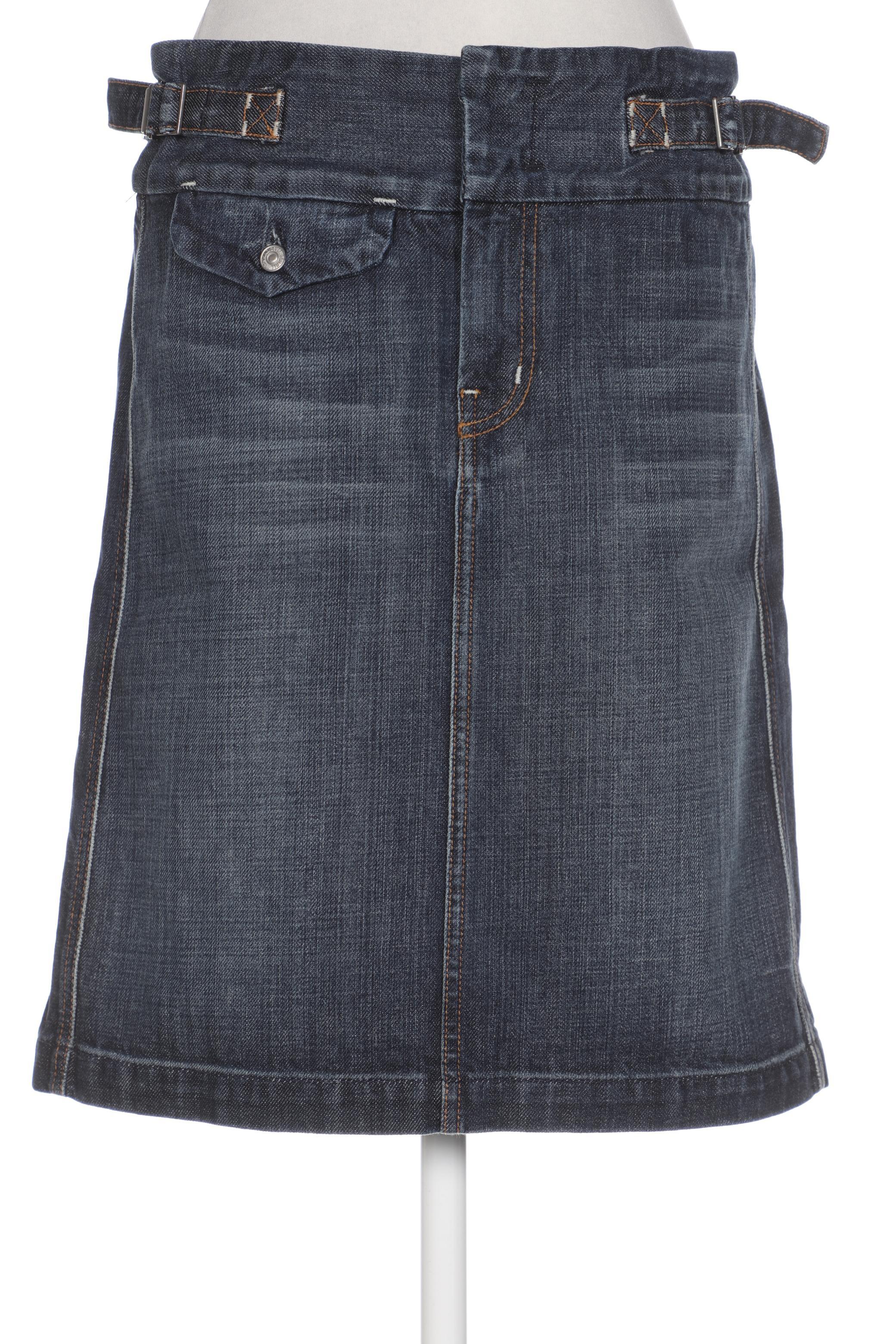 

7 for all mankind Damen Rock, marineblau, Gr. 27