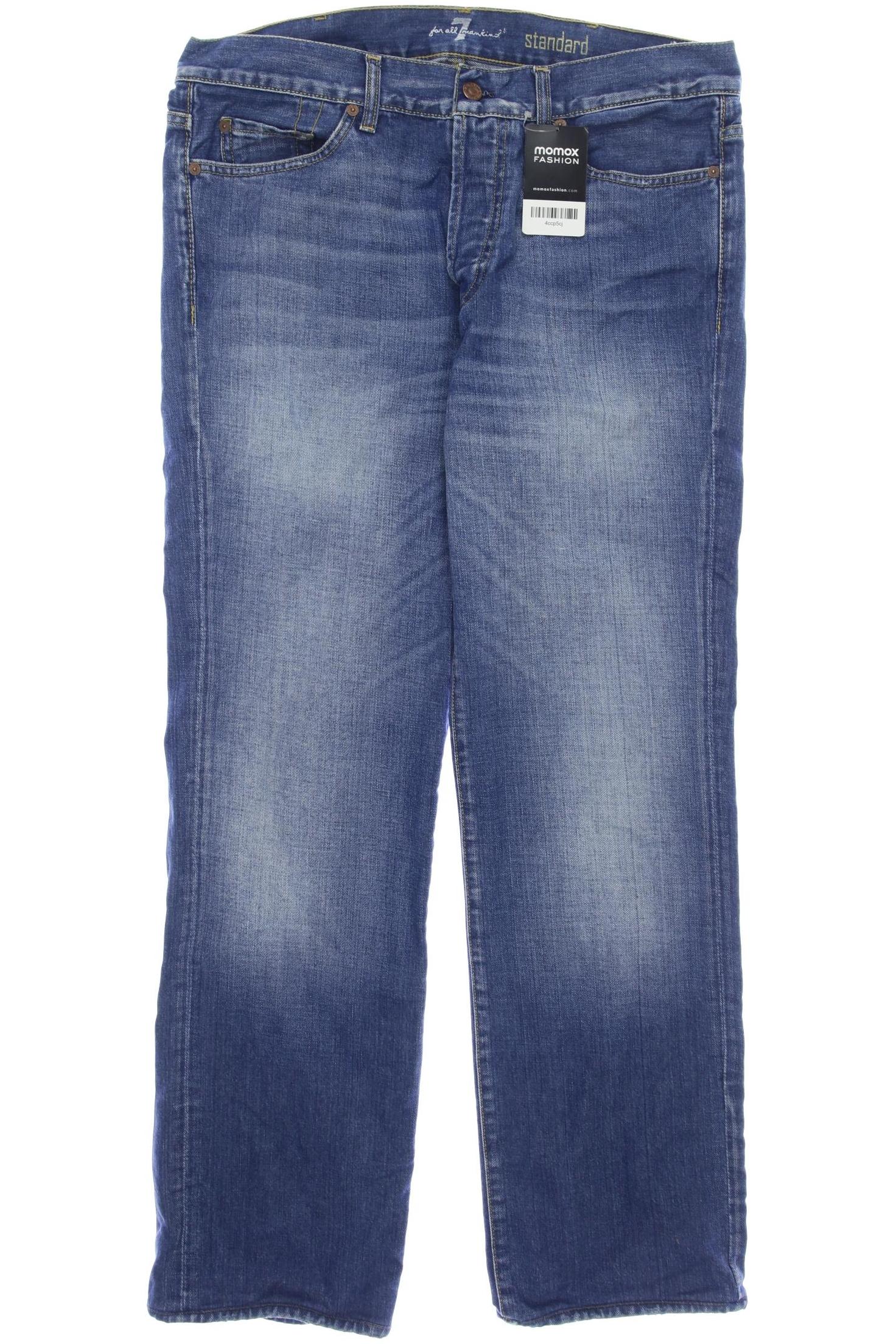 

7 for all mankind Herren Jeans, blau, Gr. 36